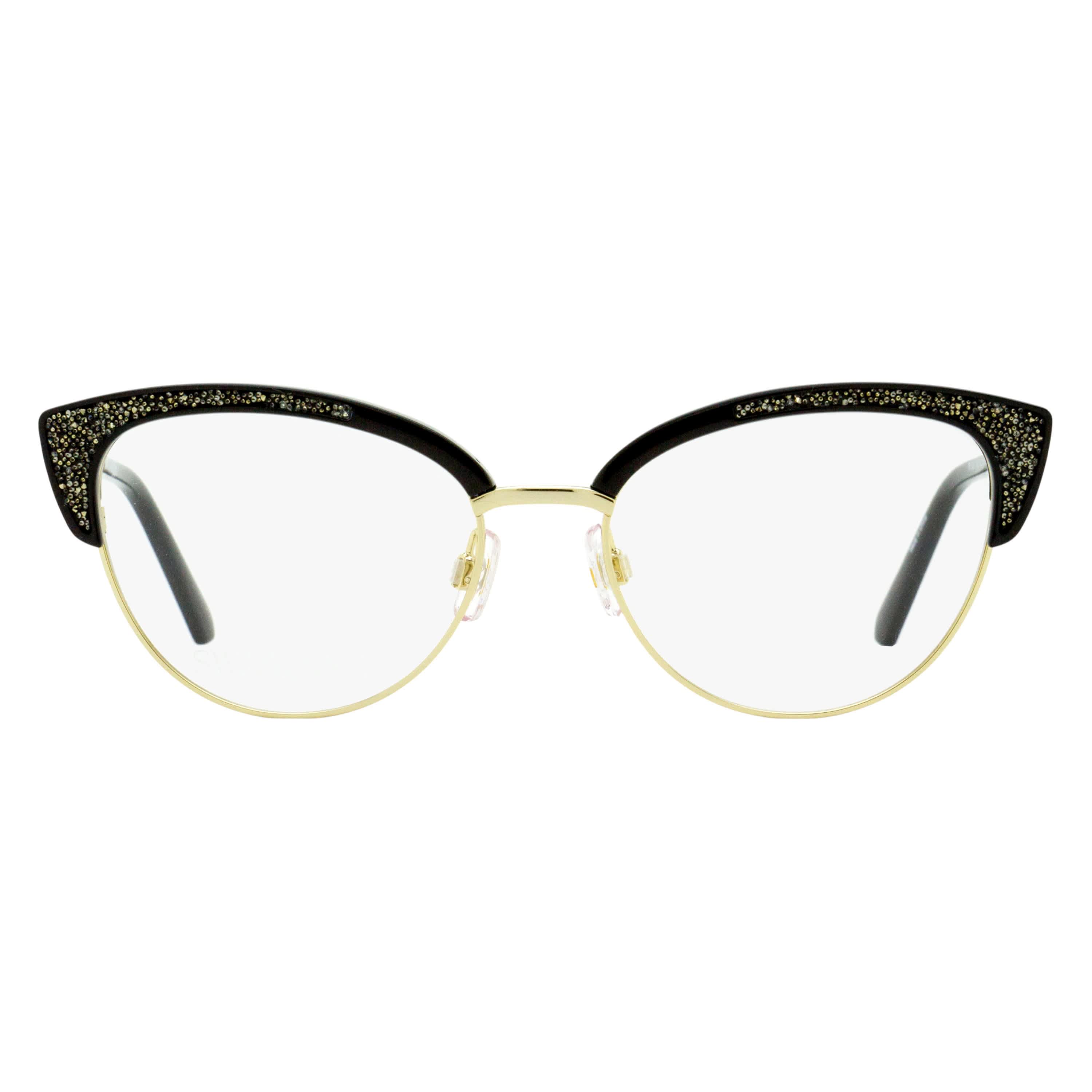 Swarovski Brow Line Eyeglasses SK5363 032 Gold/Black 53mm - Image 2
