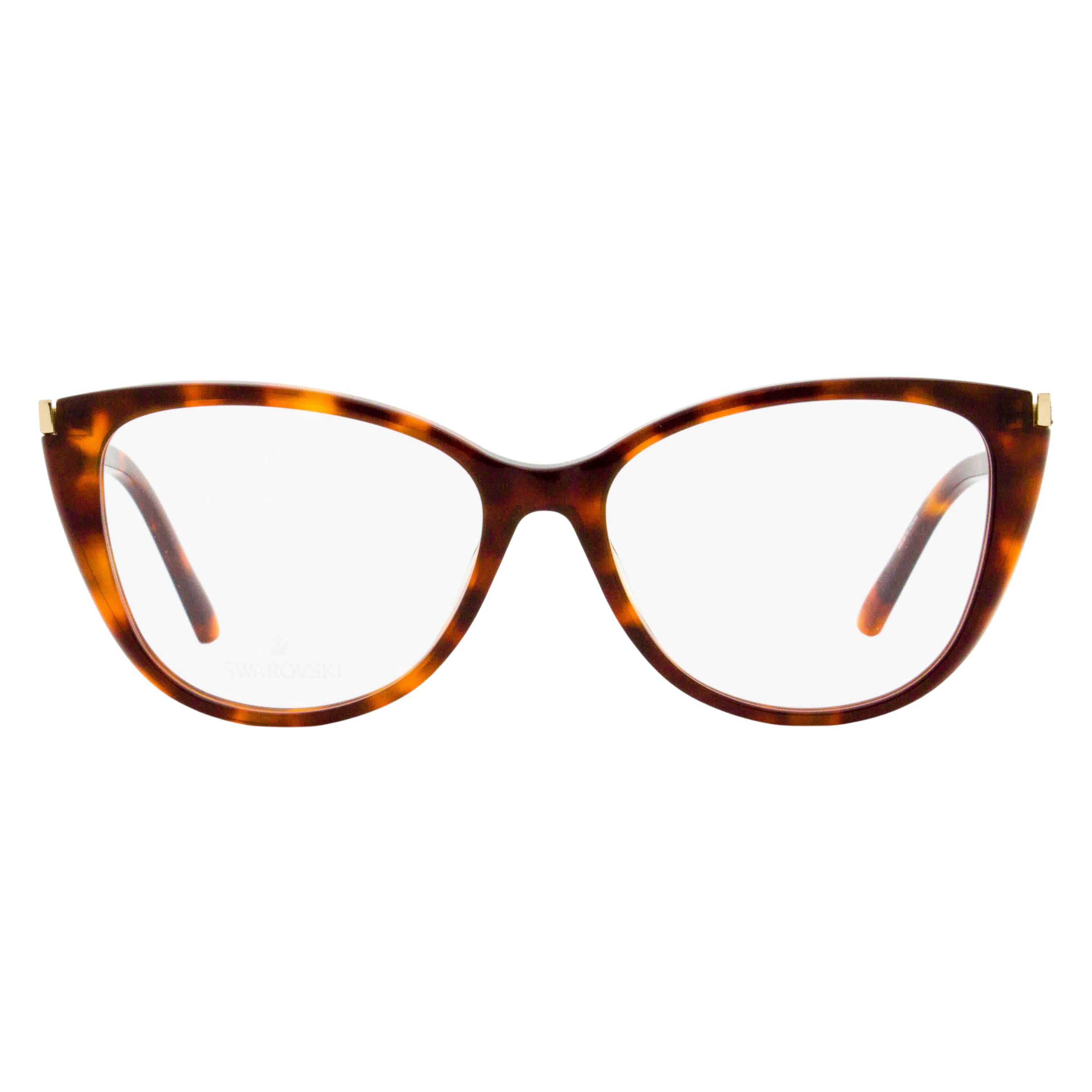 Swarovski Butterfly Eyeglasses SK5414 052 Havana 53mm - Image 2