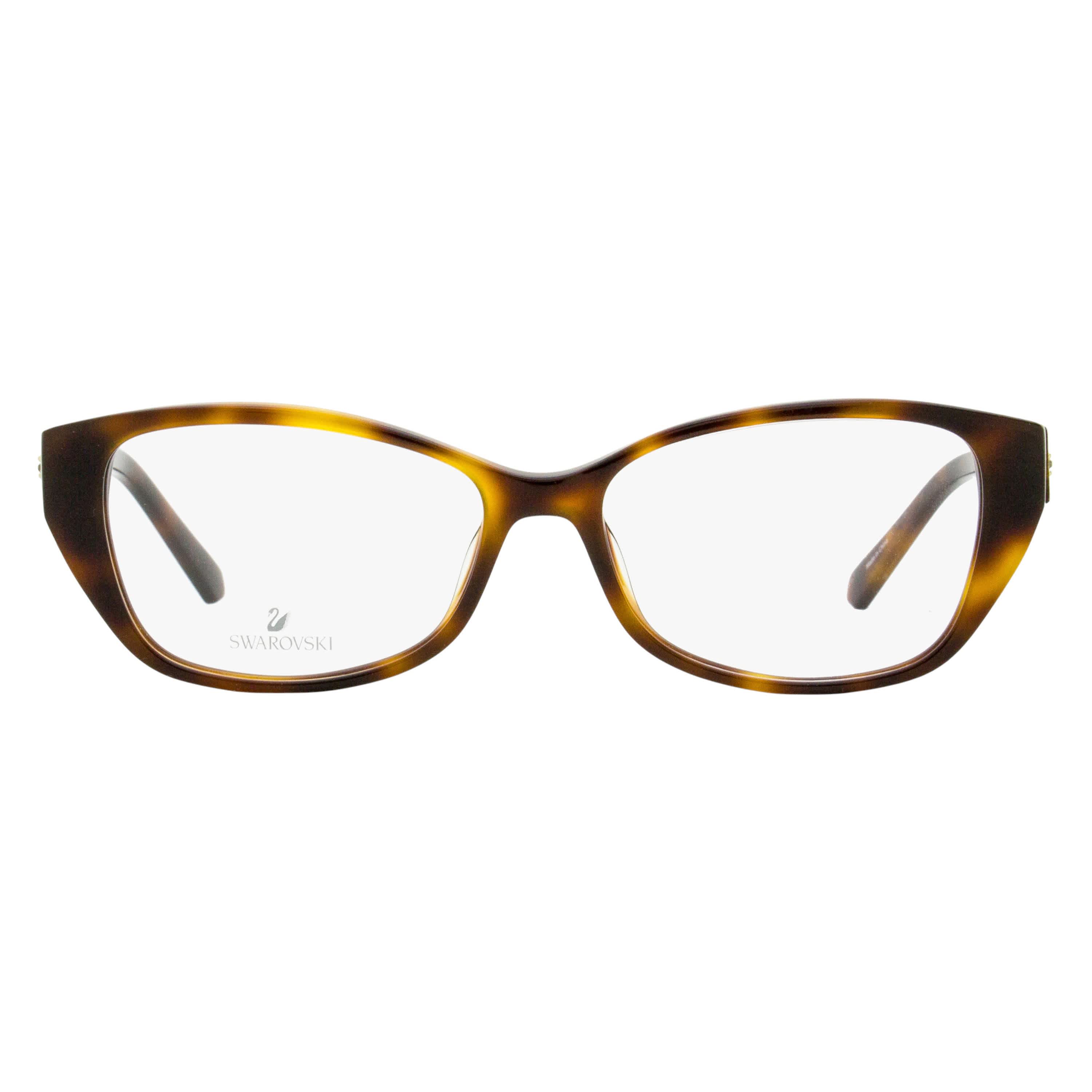 Swarovski Rectangular Eyeglasses SK5391 052 Dark Havana 53mm - Image 2
