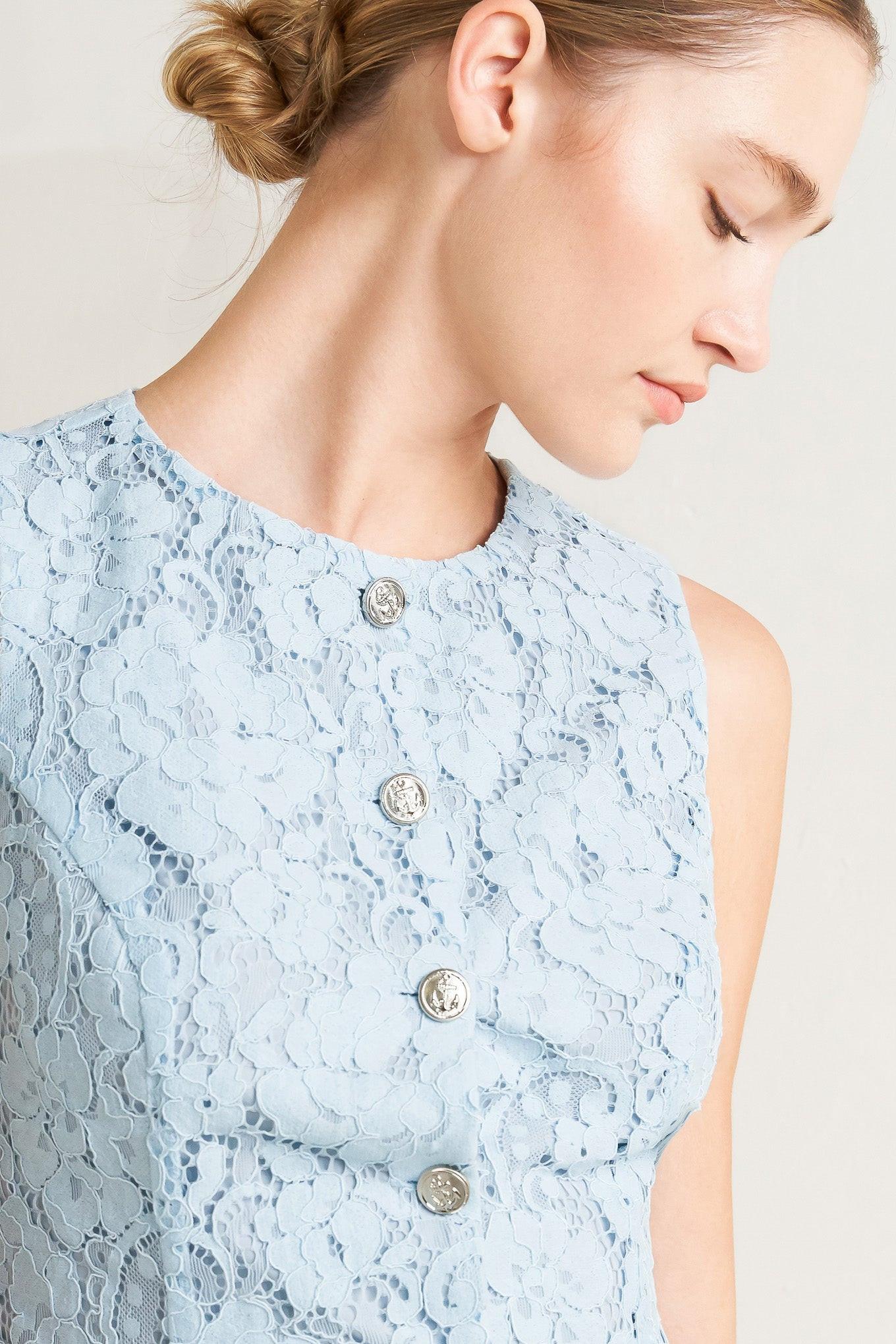 Sweet but Strong Woven Vest - Image 4