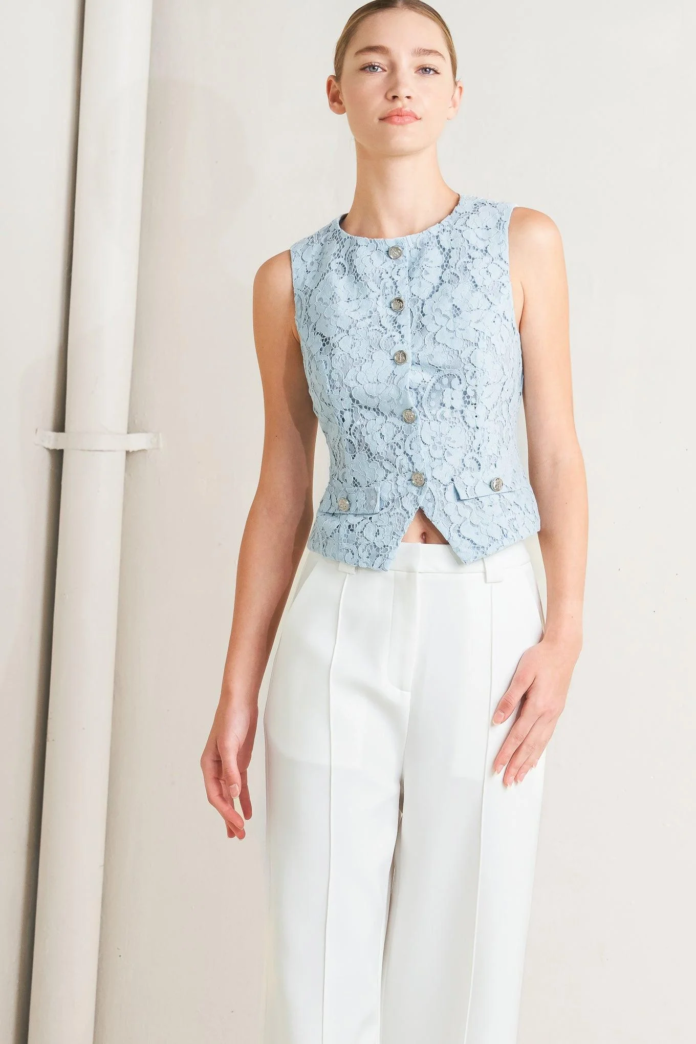 Sweet but Strong Woven Vest - Image 8