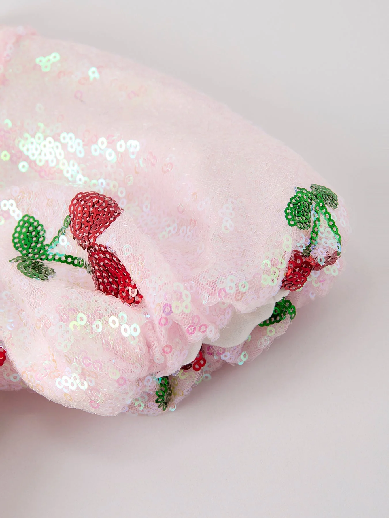 Sweet Cherry Sequins Cute Dress - Image 12