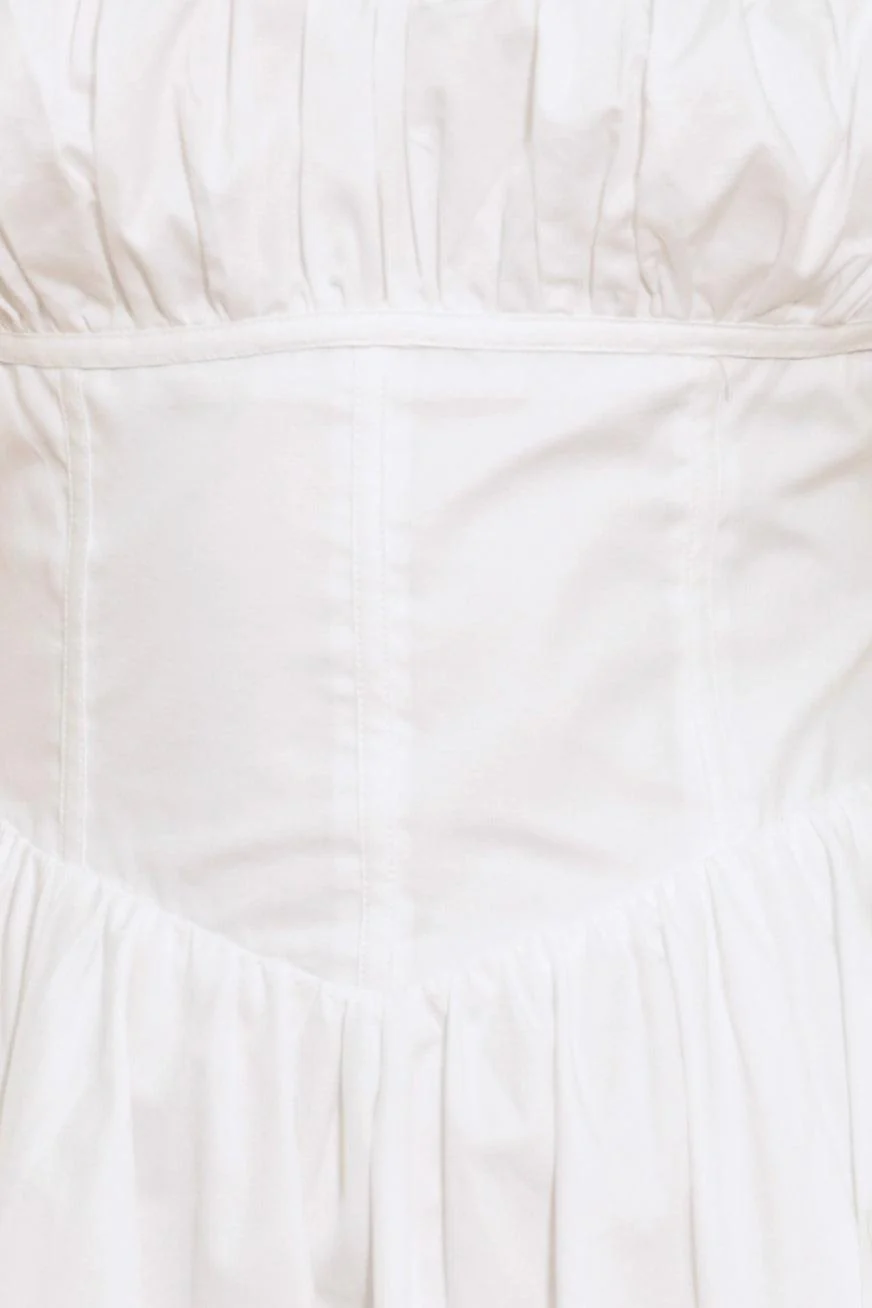 Sweetheart Serenade Woven Midi Dress - Image 9