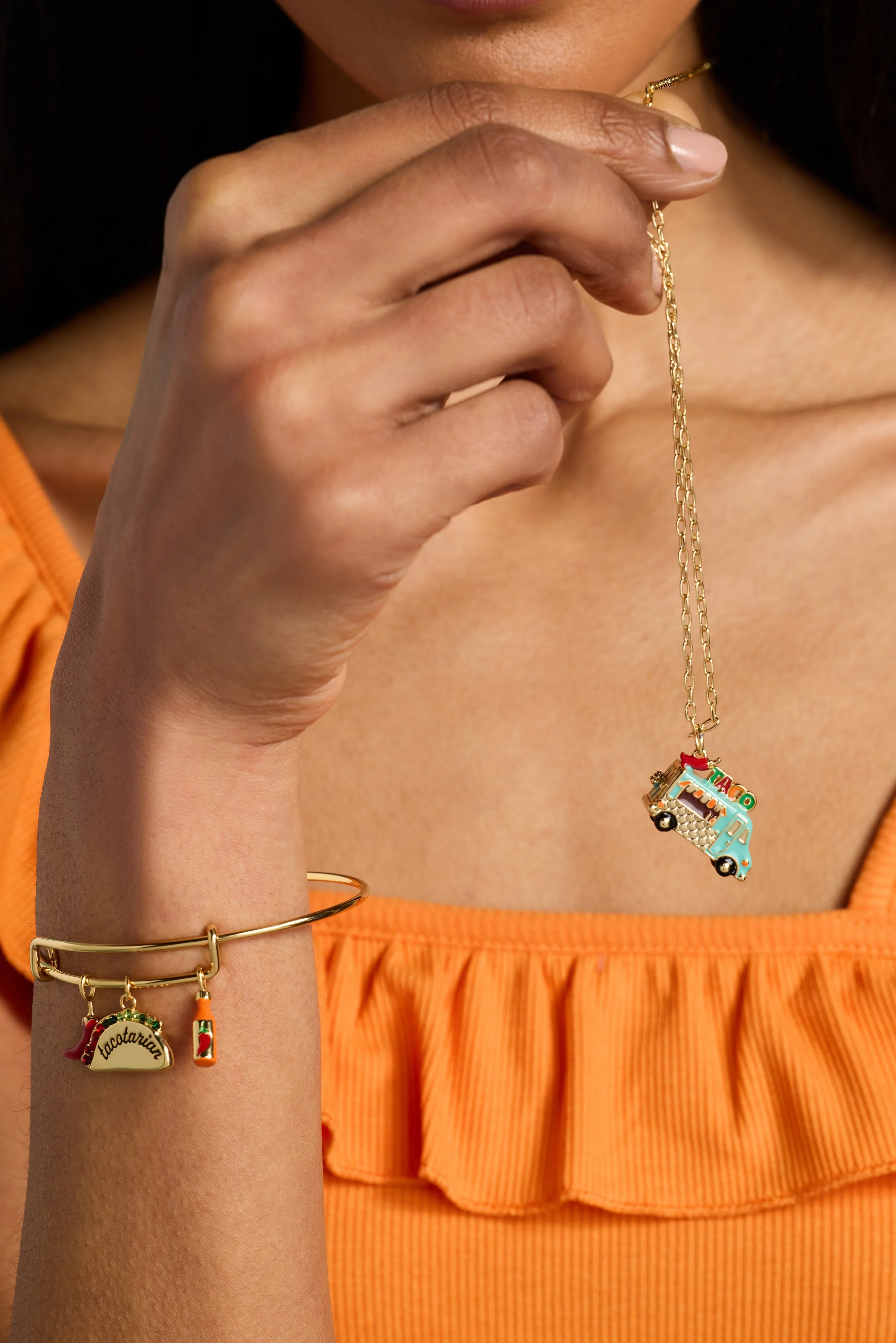 Taco Truck Locket Necklace - Image 7