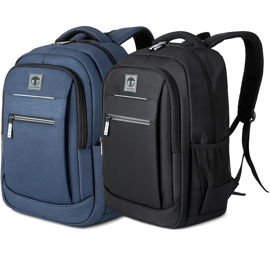 Talmont Extra Large Laptop Backpack – Travel Carry-On, Fits 17" & 15.6" Laptops, Water-Resistant Anti-Theft Business Bag for Men & Women