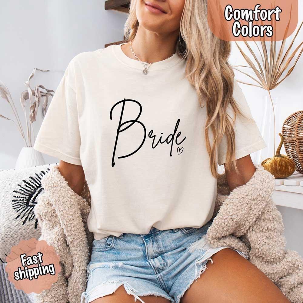 Team Bride Comfort Colors Shirts – Bride, Bridesmaid, Bachelorette Party & Proposal Gift Tees - Image 8