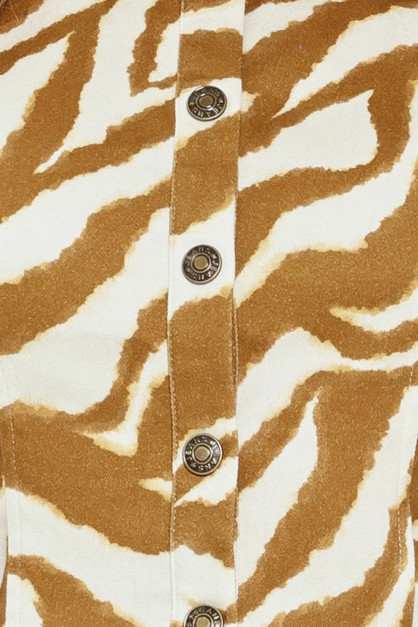 Terra Stripe Woven Crop Top - Image 8
