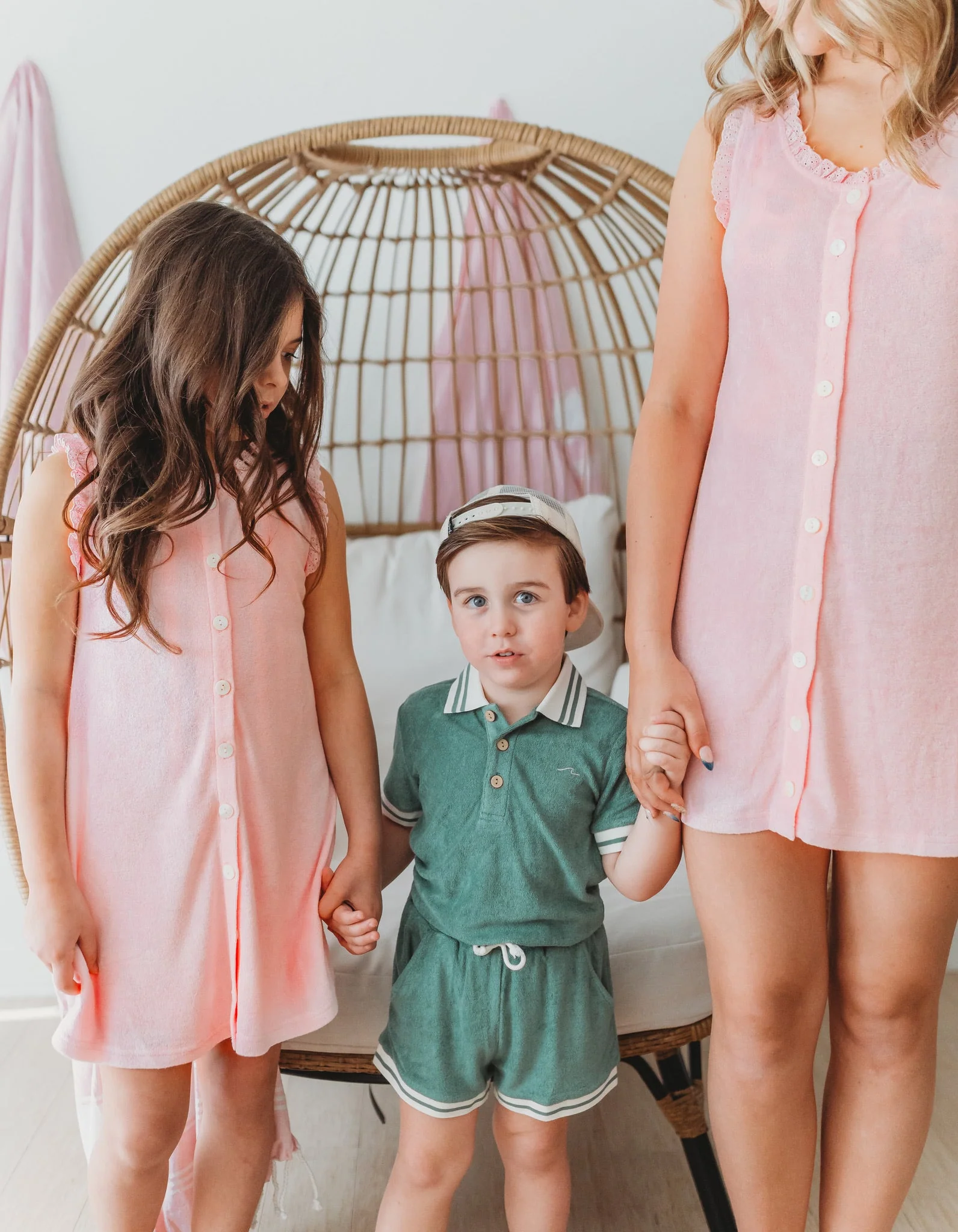Terry Cover-up Dress ~ Orchid Pink - Image 5