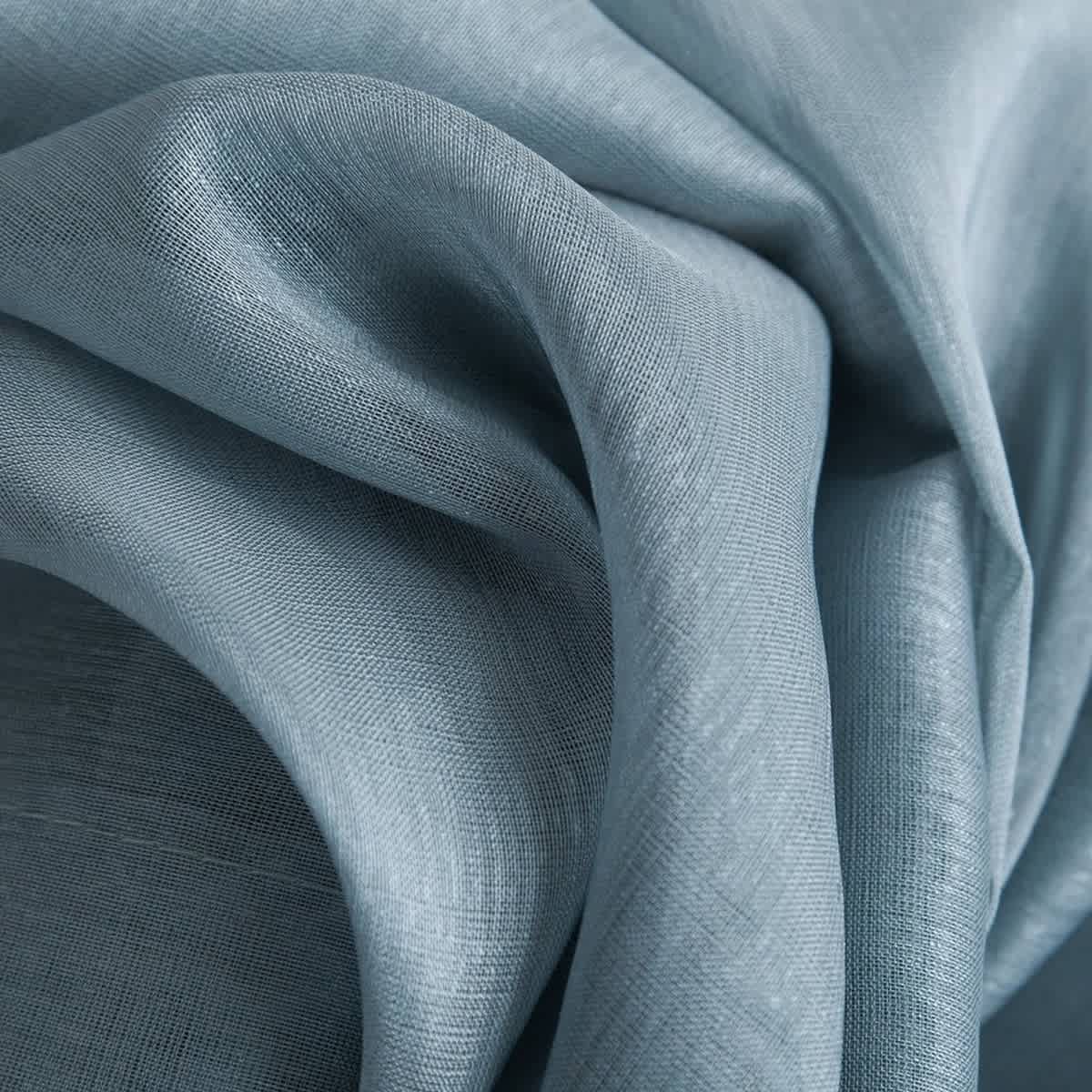 Thd Basics 2 Piece Semi Sheer Voile Window Curtain Drapes Grommet Top Panels for Bedroom, Living Room & Kids Room - Set of 2 Panels - Image 30