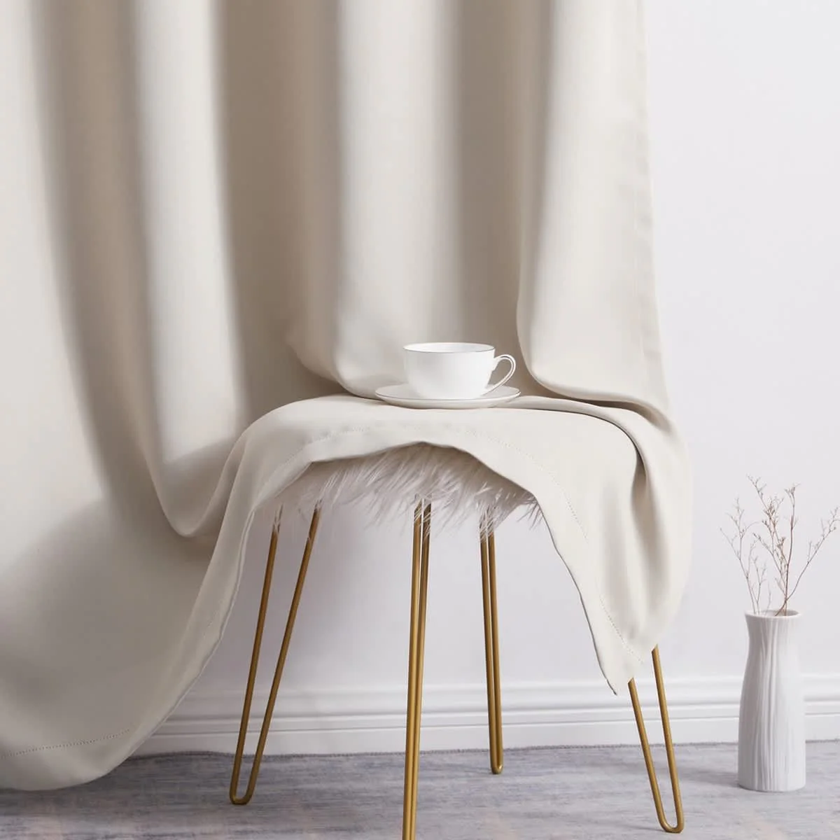 Thd Cambridge 100% Blackout Total Privacy Grommet Window Treatment Curtain Panels - Set of 2 - Image 20