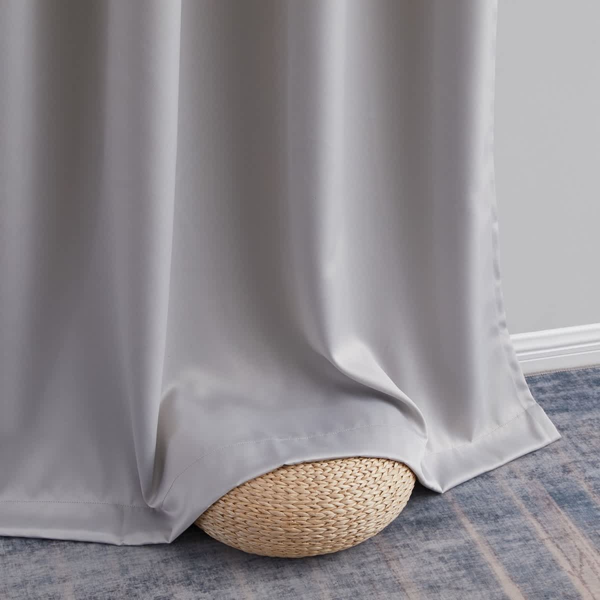Thd Lawrence 100% Full Blackout Thermal Insulated Energy-Saving Grommet Curtain Panels (Set of 2) - Image 20