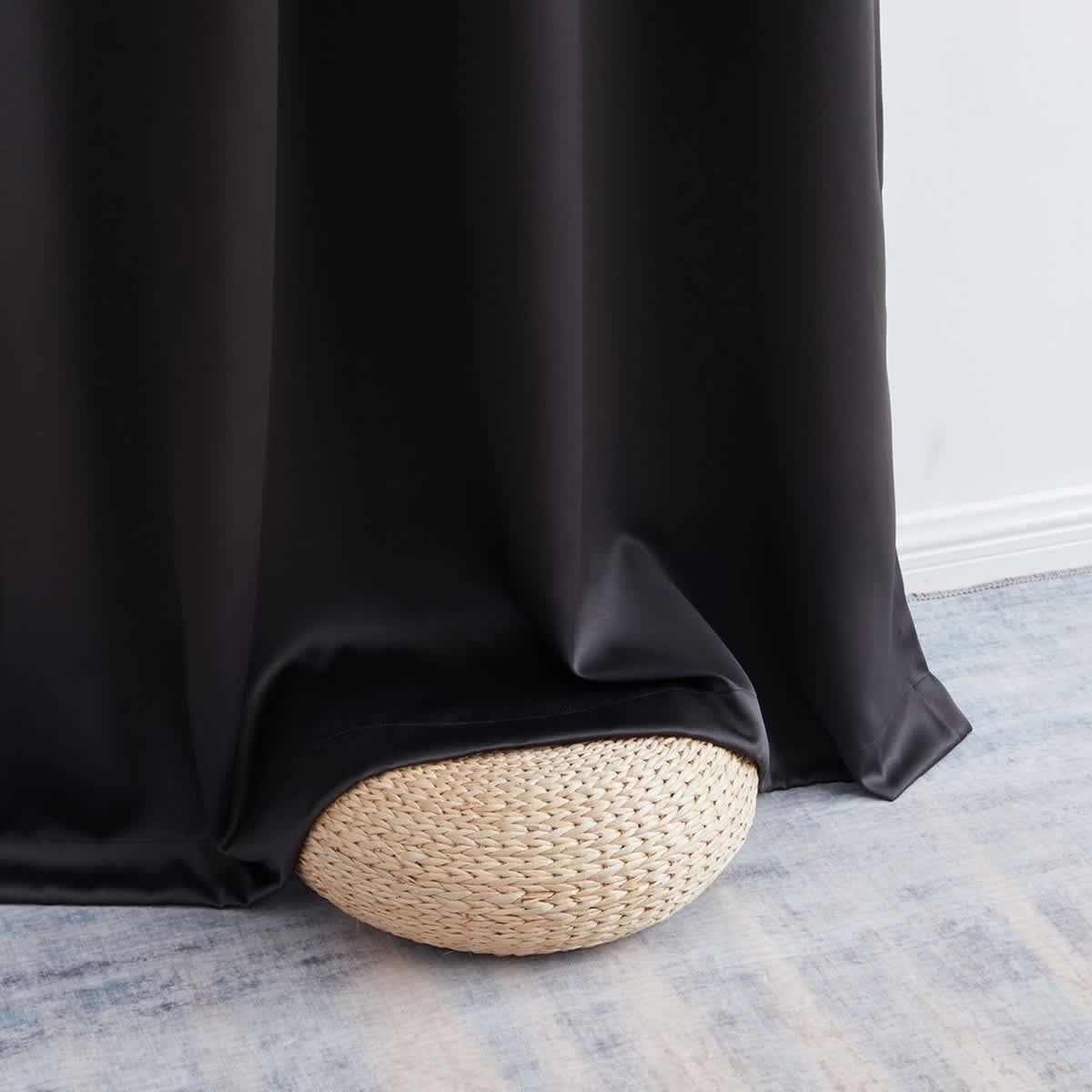 Thd Lawrence 100% Full Blackout Thermal Insulated Energy-Saving Grommet Curtain Panels (Set of 2) - Image 33