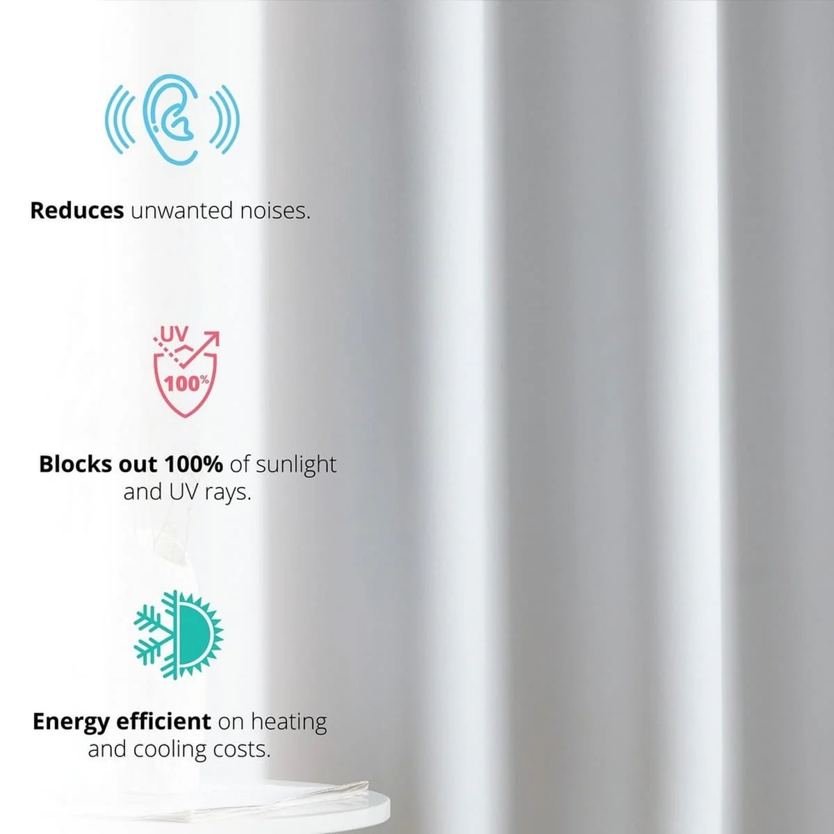 Thd Lawrence 100% Full Blackout Thermal Insulated Energy-Saving Grommet Curtain Panels (Set of 2) - Image 45