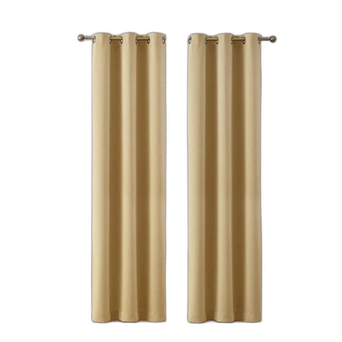 Thd Lawrence 100% Full Blackout Thermal Insulated Energy-Saving Grommet Curtain Panels (Set of 2) - Image 50