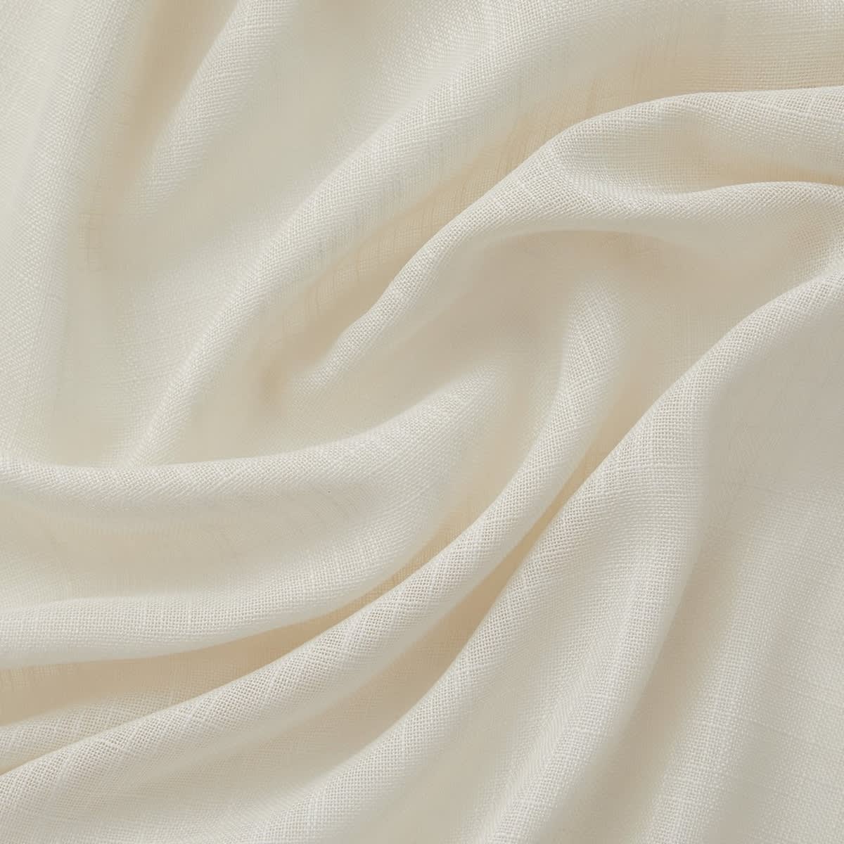 Thd Serena Faux Linen Textured Semi-Sheer Grommet Thick Curtain Panels (Set of 2) - Image 59