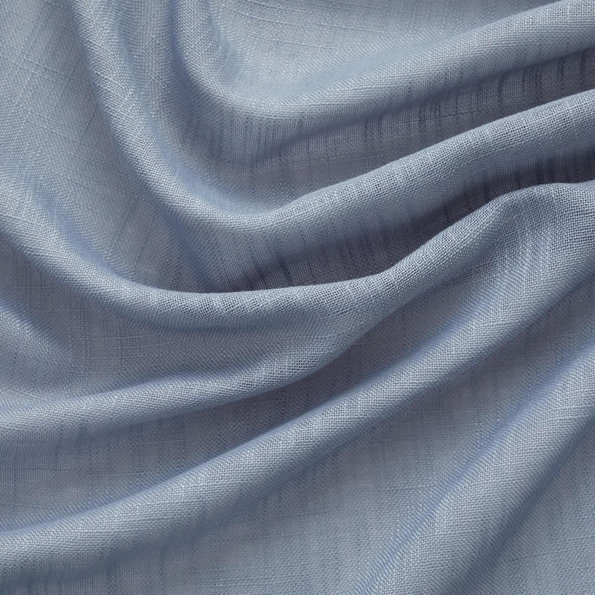 Thd Serena Faux Linen Textured Semi-Sheer Grommet Thick Curtain Panels (Set of 2) - Image 6