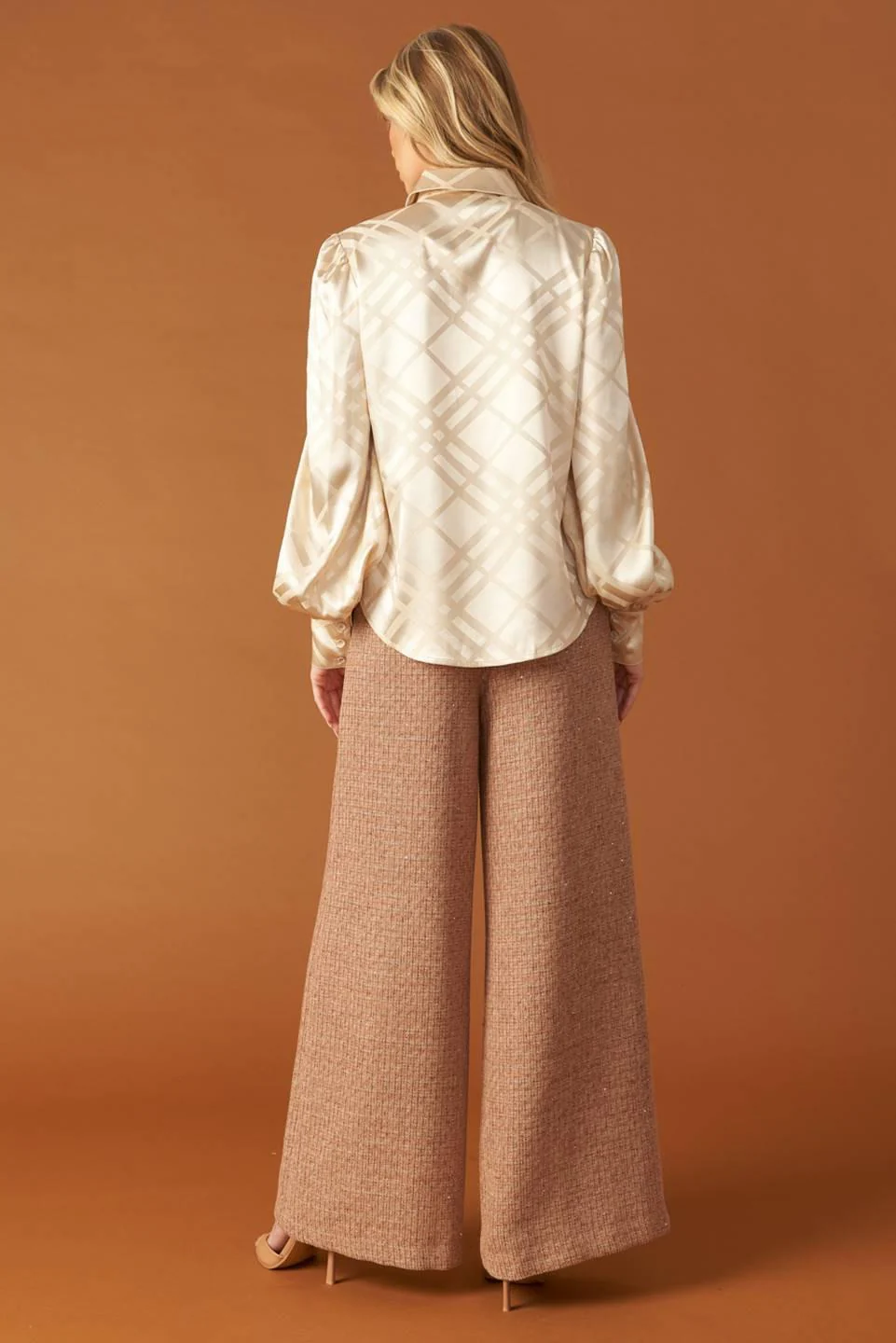 The Art of Balance Woven Satin Top - Image 10
