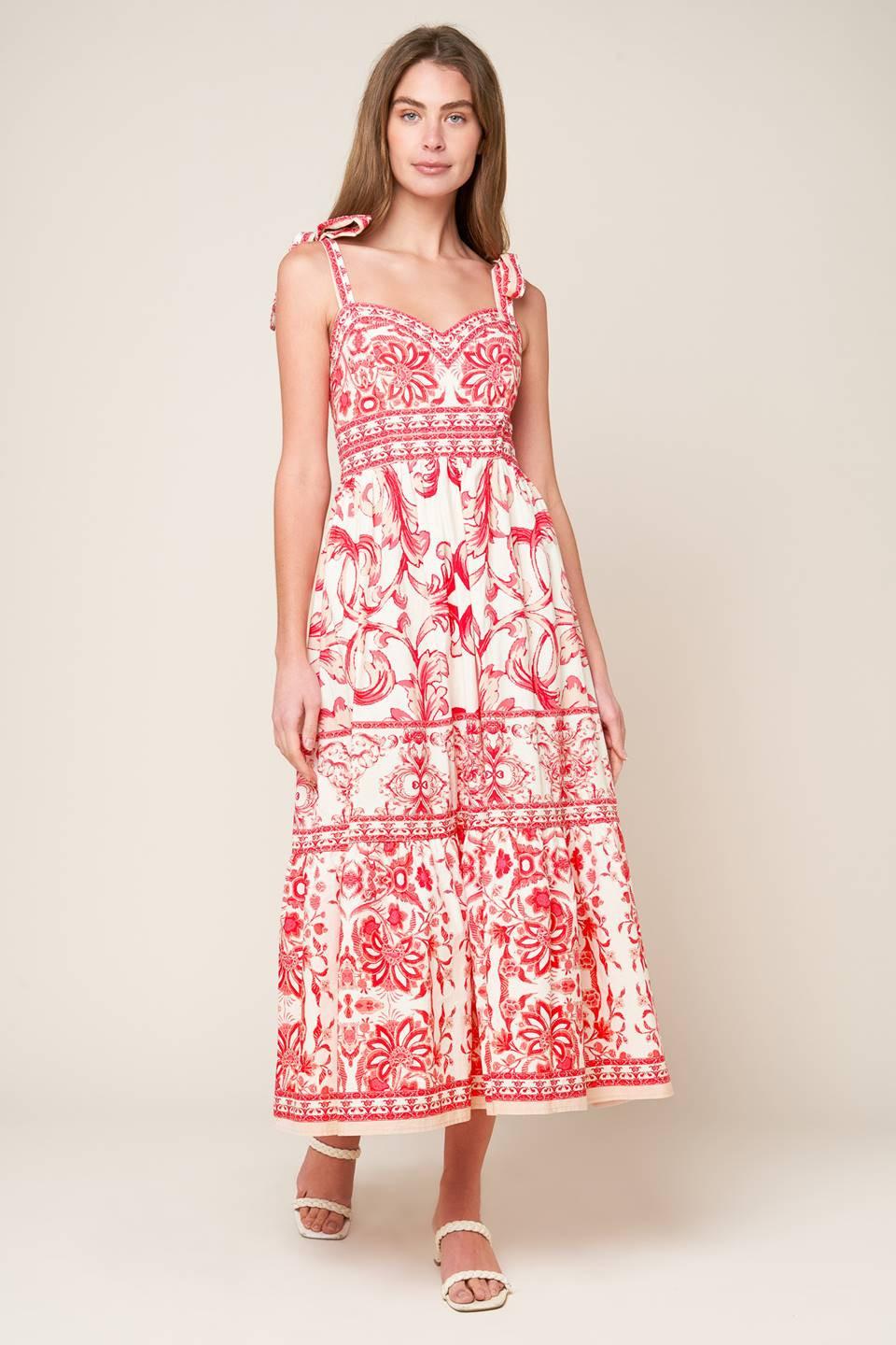 The Garden's Secret Woven Midi Dress - Image 7