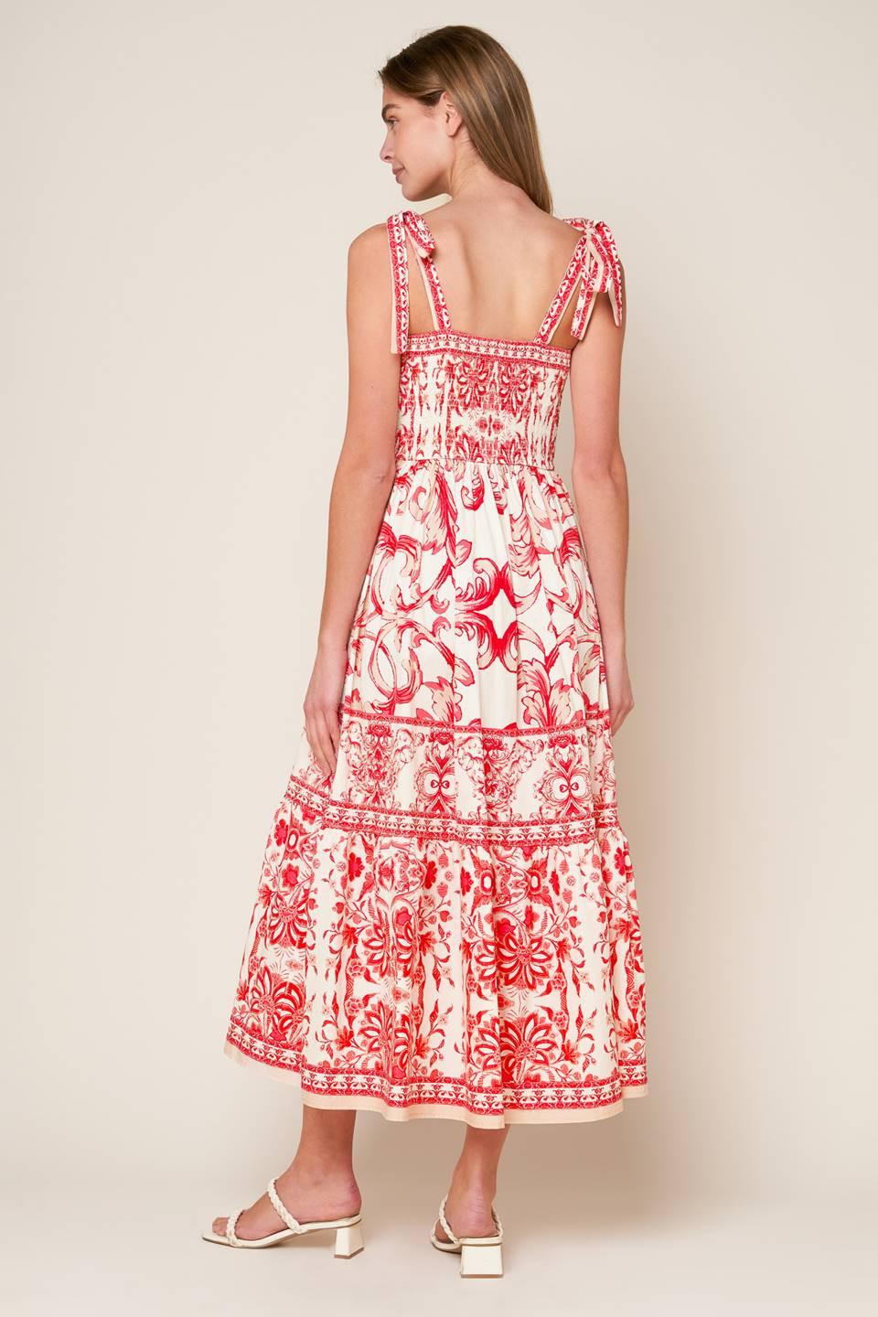 The Garden's Secret Woven Midi Dress - Image 9