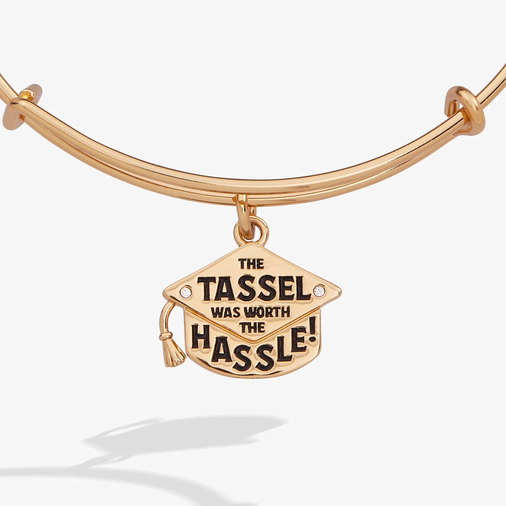 "The Tassel Was Worth The Hassle" Charm Bangle - Image 3