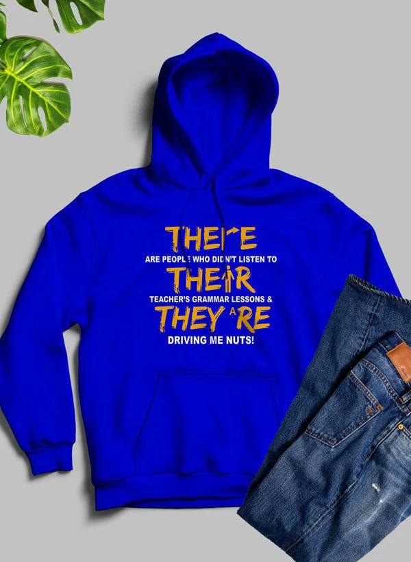 There Their & They're Hoodie - Image 15
