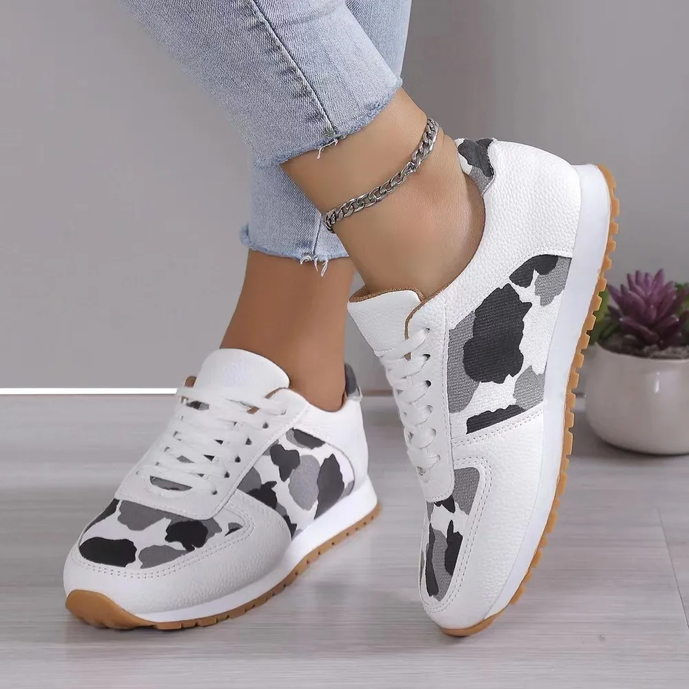 Tied Printed PU Leather Athletic - Image 11