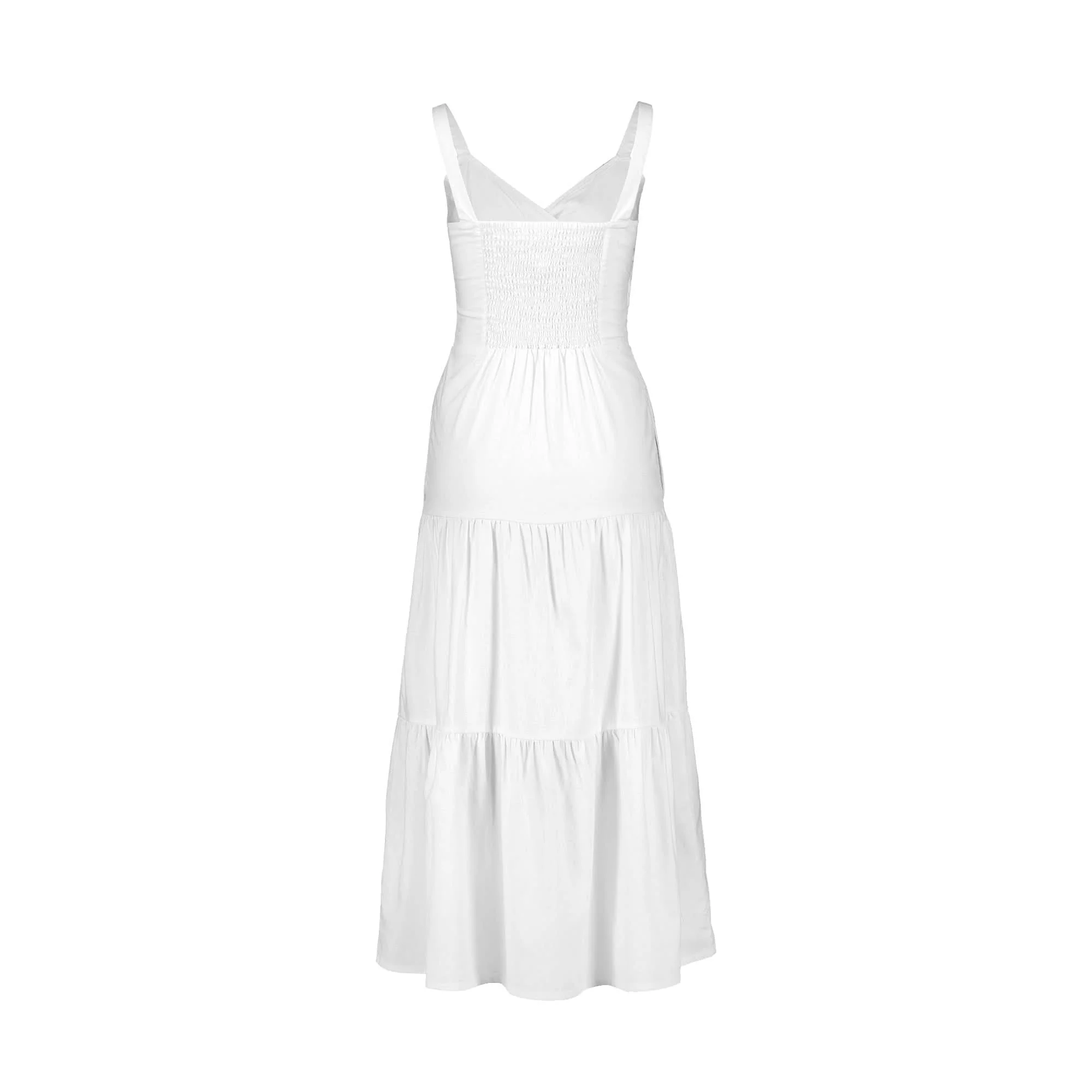 Tiered Wrap Dress - Image 7