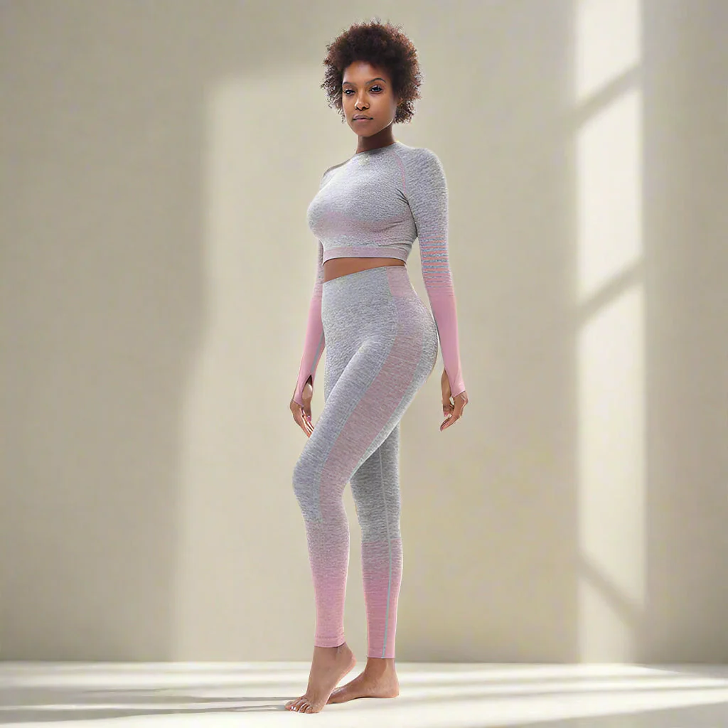 🧘‍♀️ Tight-Fitting Butt-Lifting Seamless Yoga Set - Image 7