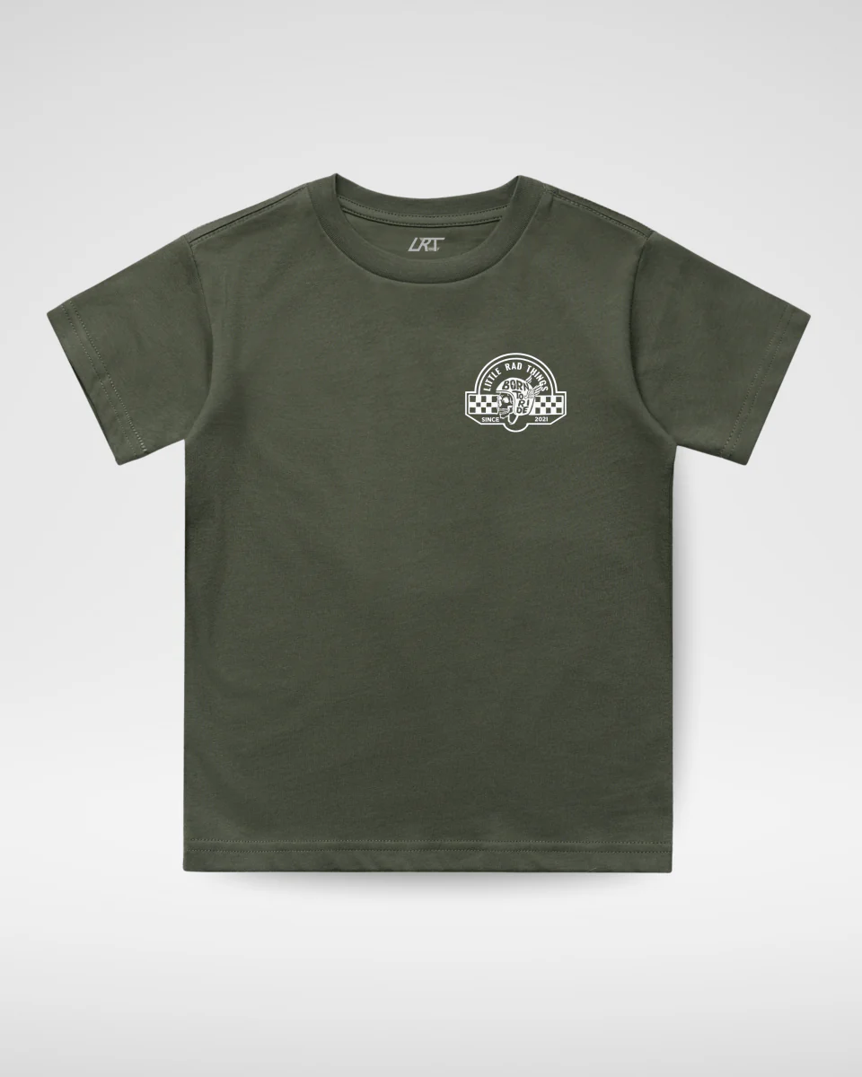 Til Death Do We Ride Tee - Olive - Image 2
