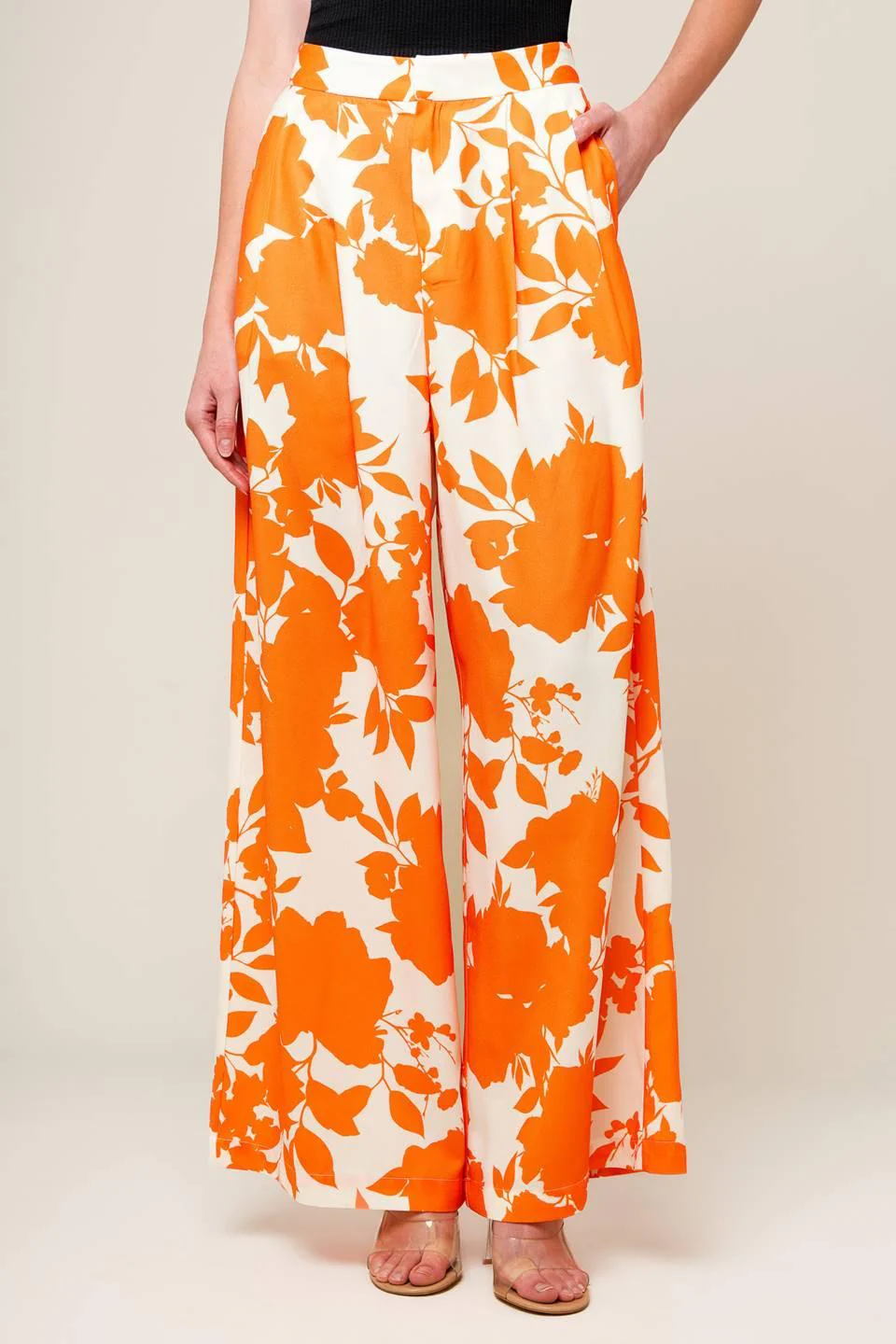 Time for Orange Tea Woven Pants - Image 3