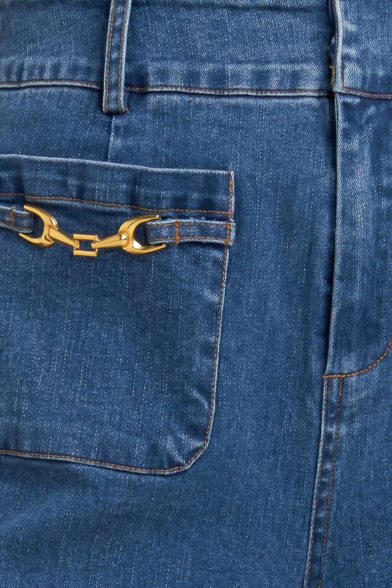 Timeless Blue Denim Pants - Image 8