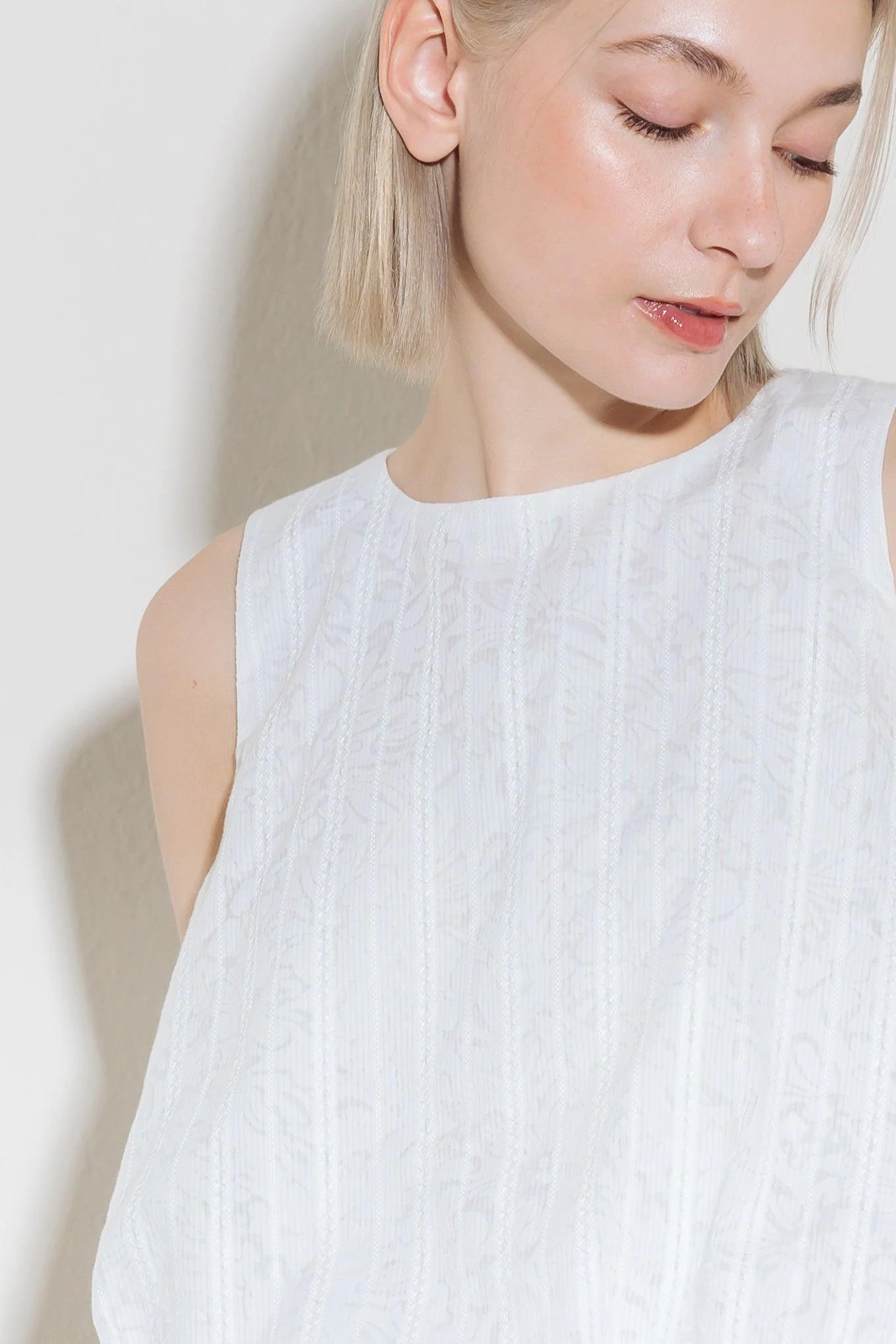 Timeless With Edge Woven Lace Top - Image 5