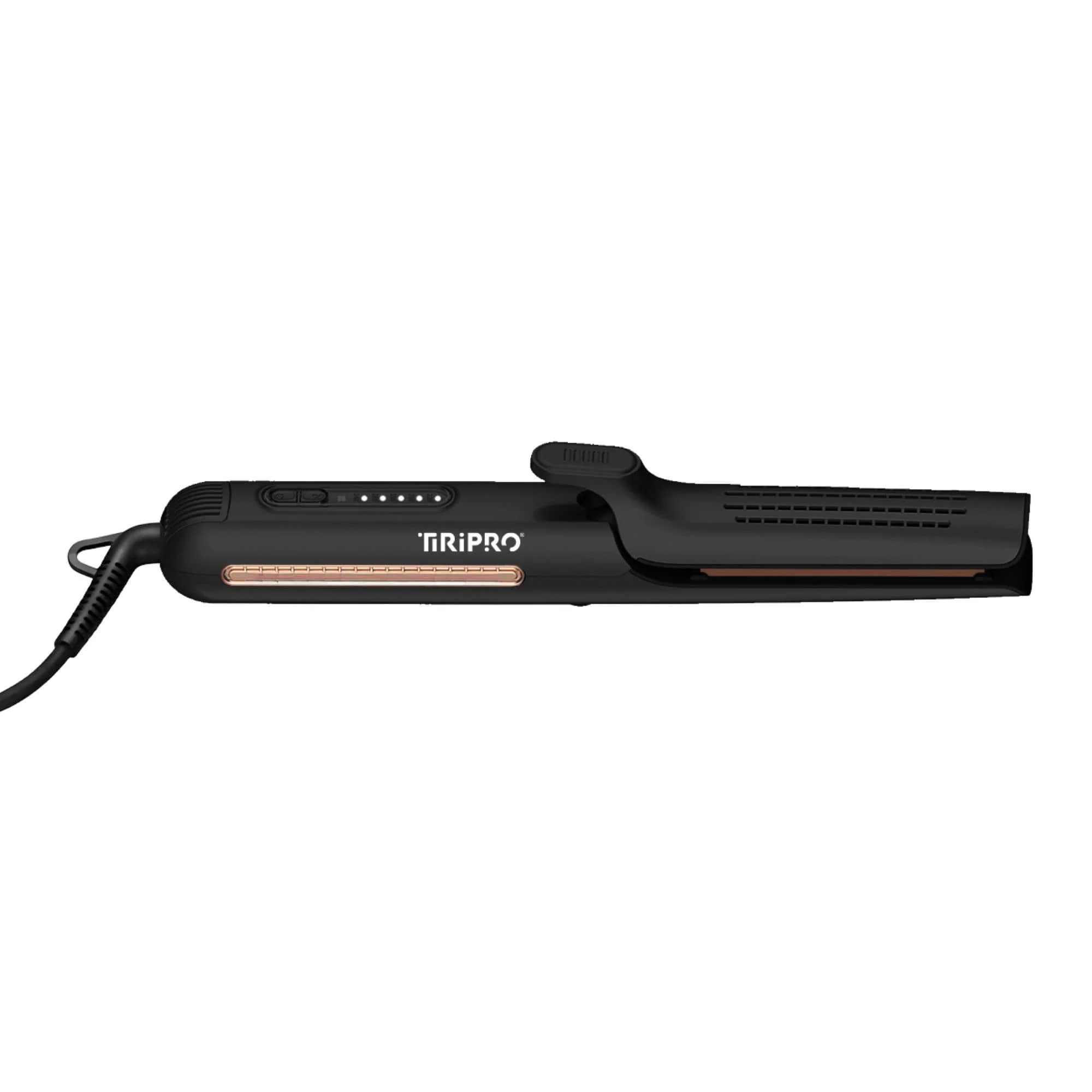 TIRI-PRO - 2-in-1 Air Styler Flat Iron & Curling Tool with Infrared Heat & Tourmaline Plates - Image 7
