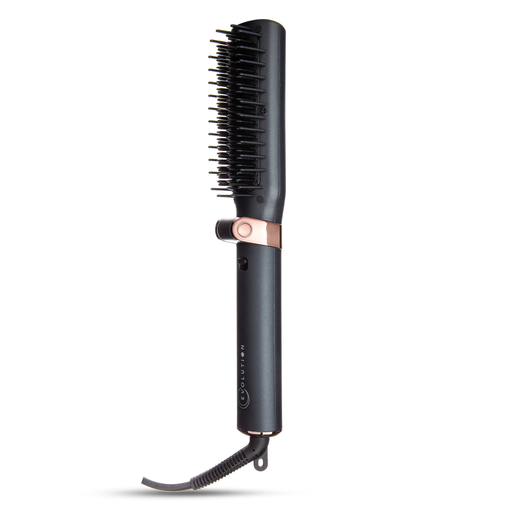 TIRI-PRO - Foldable Hot Brush Hair Straightener with Travel Case – Portable Smoothing Brush with Tourmaline - Image 5