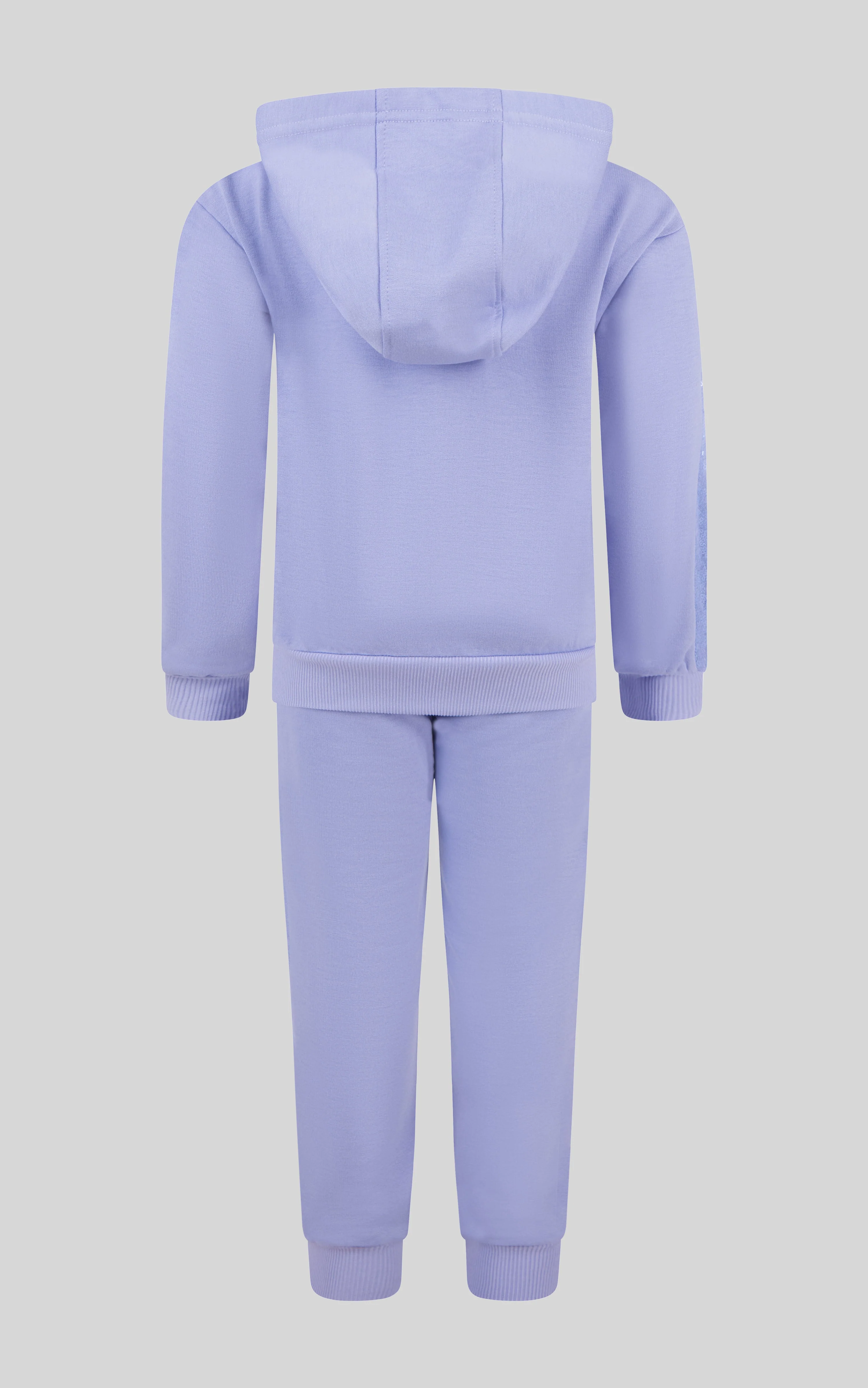 Toddler Girls 2 PC Brushed Terry Hoodie Jacket and Jogger - Image 4
