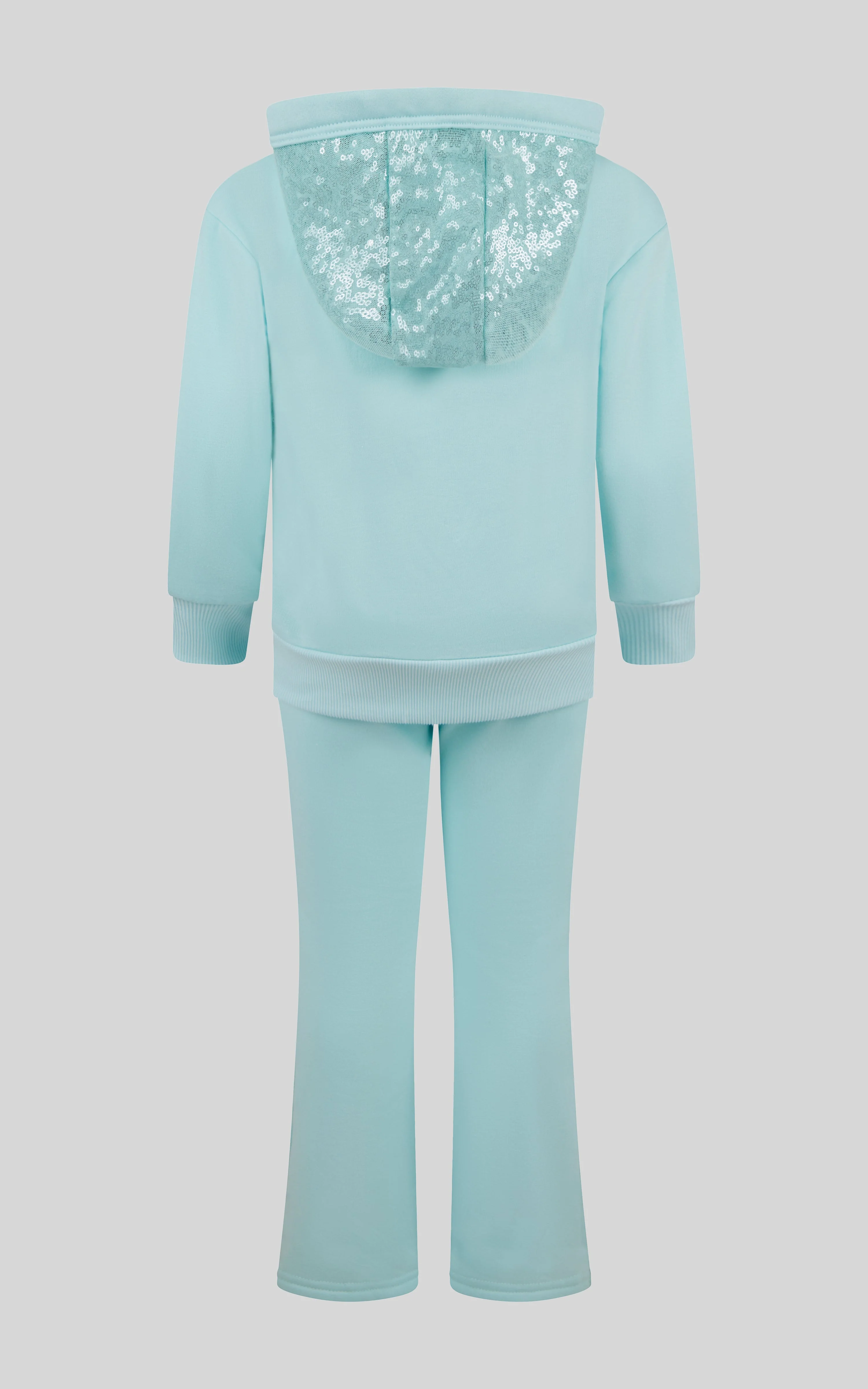 Toddler Girls 2 PC Brushed Terry Pullover and Flared Pant - Image 2