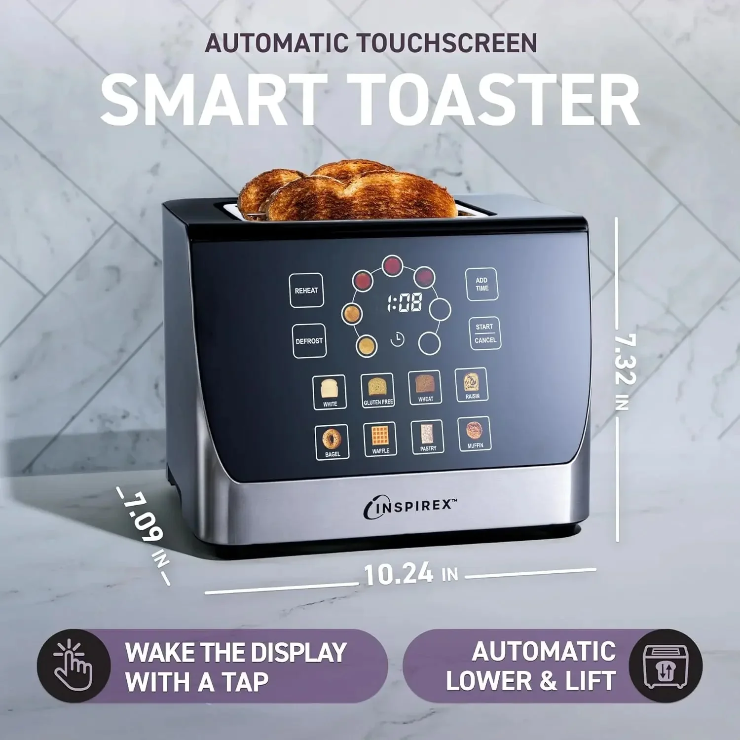 Touch Screen Smart Toaster - Image 2