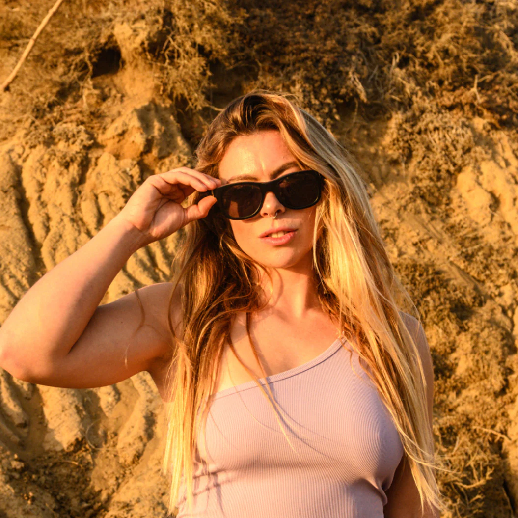 Traveler | Black | Wooden Sunglasses - Image 2