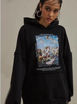 Trendy Drawstring Pullover and Couple Sweater - Image 4