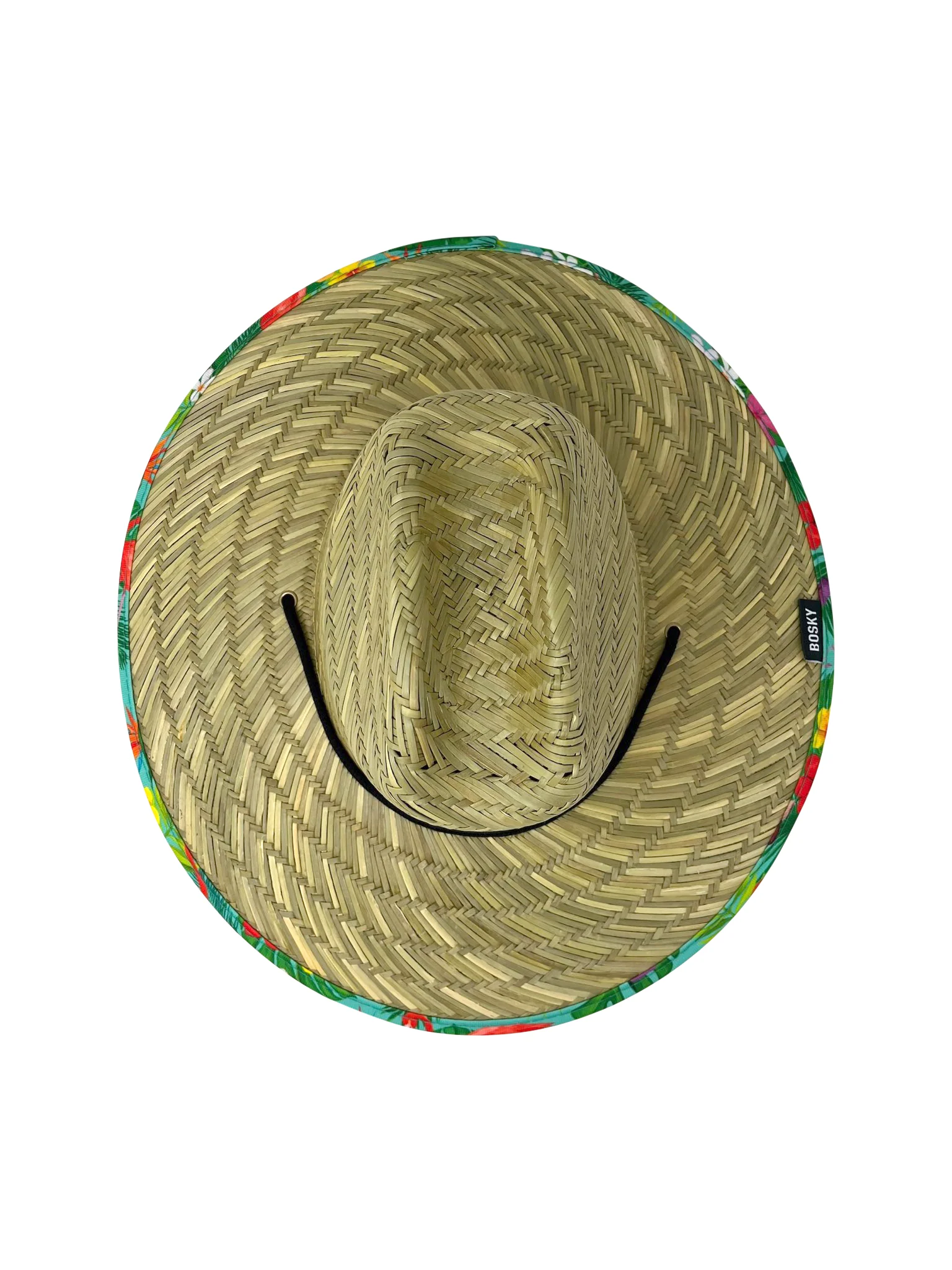 Tropical Flamingo Straw Hat - Image 4