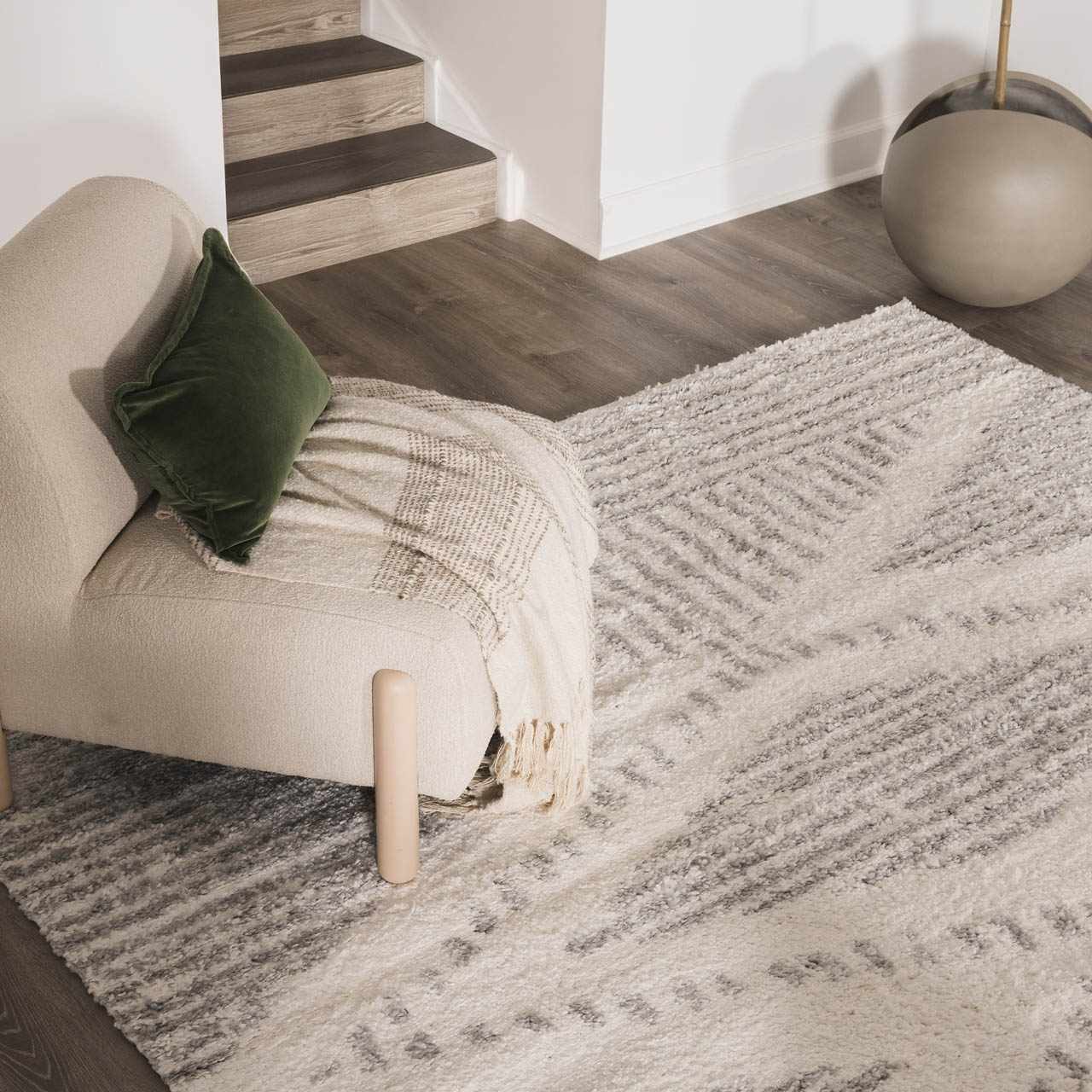 Trunding Plush Area Rug in Gray - Image 3