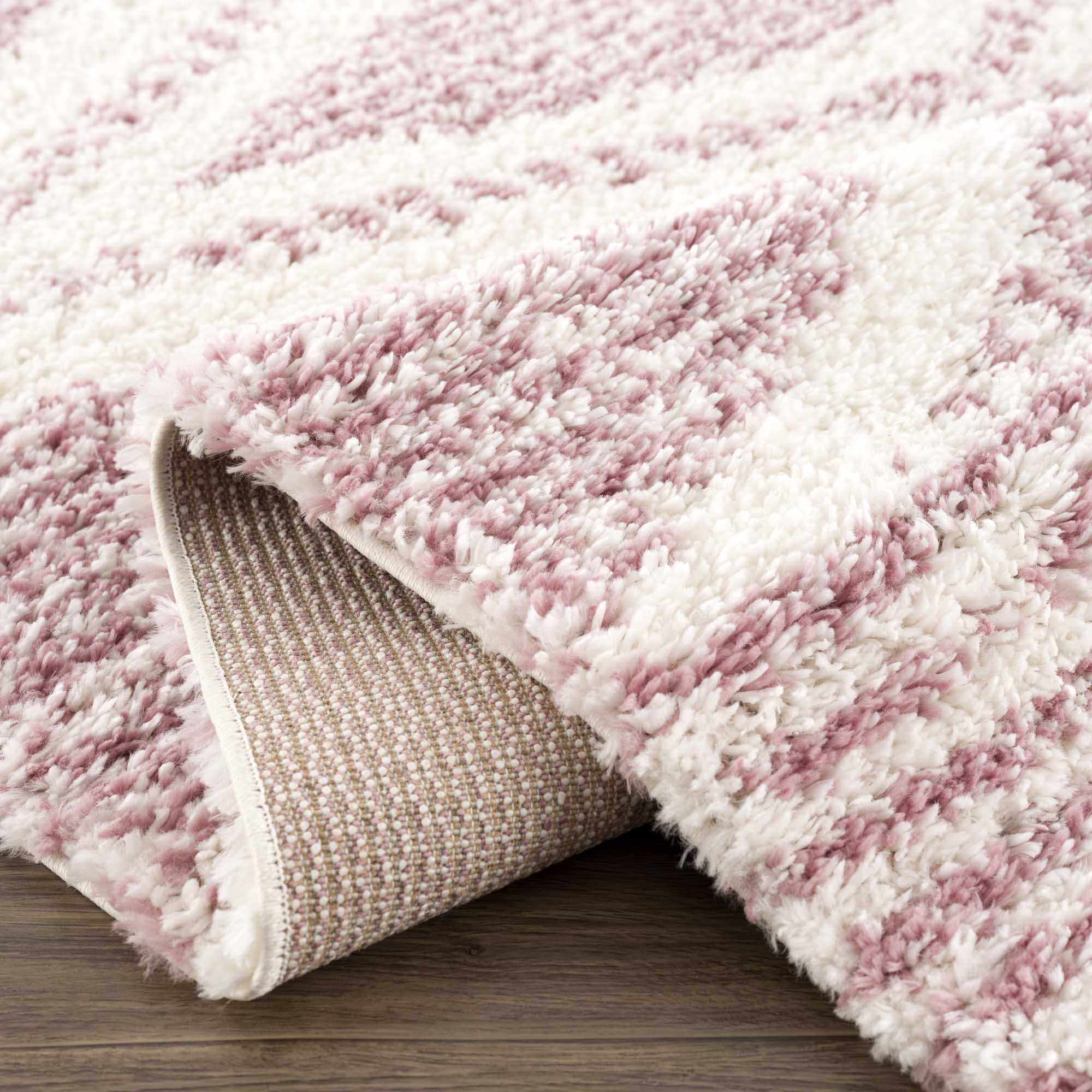 Trunding Plush in Pink Area Rug - Image 7