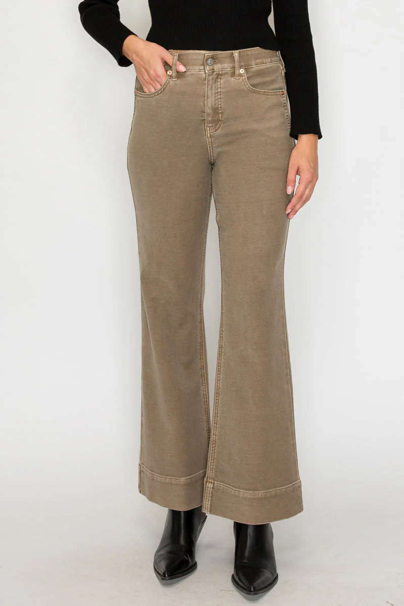 Tummy Control High Rise Holly Flare Jeans - Image 12