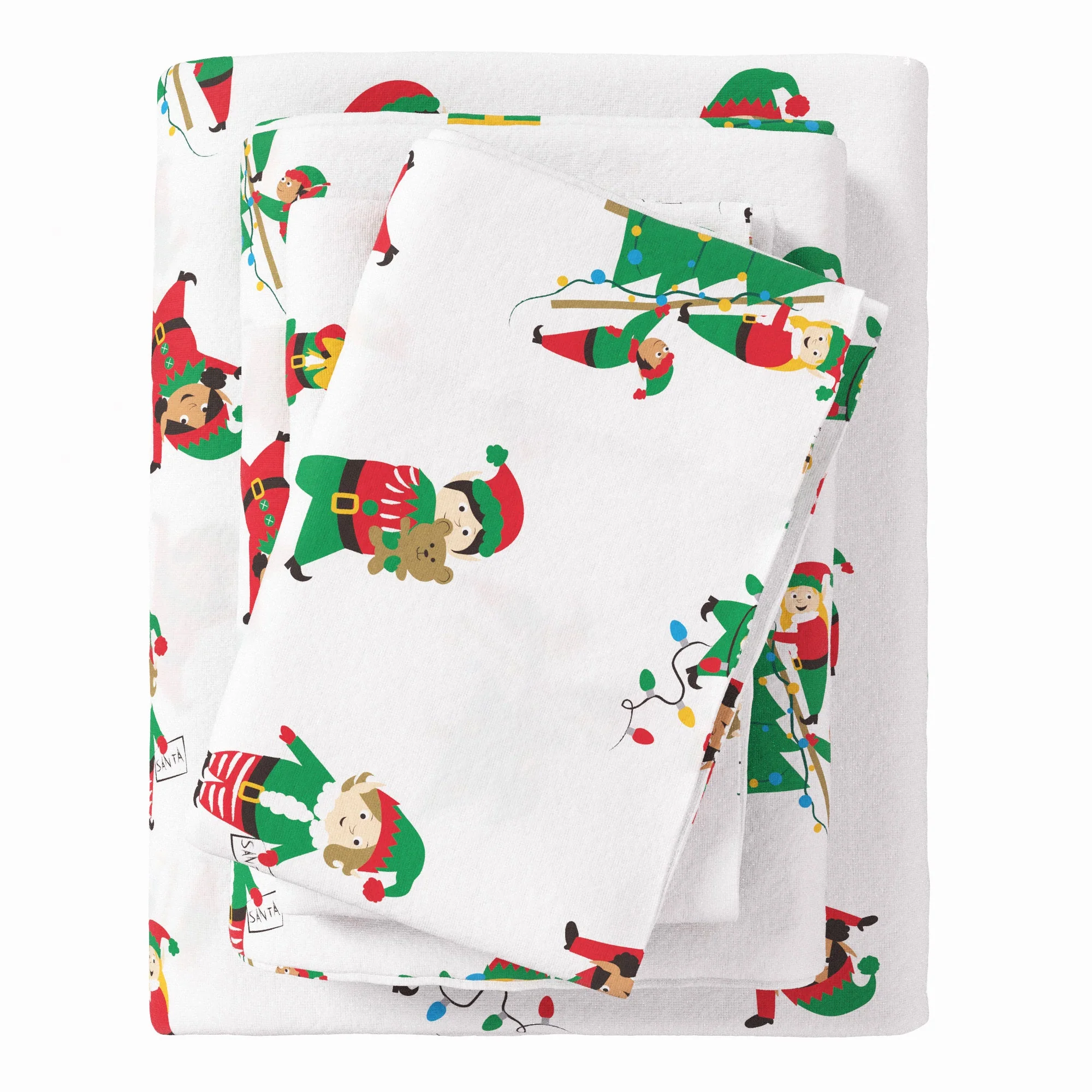 Turkish Cotton Christmas Flannel Sheet - Whittaker Collection - Image 29
