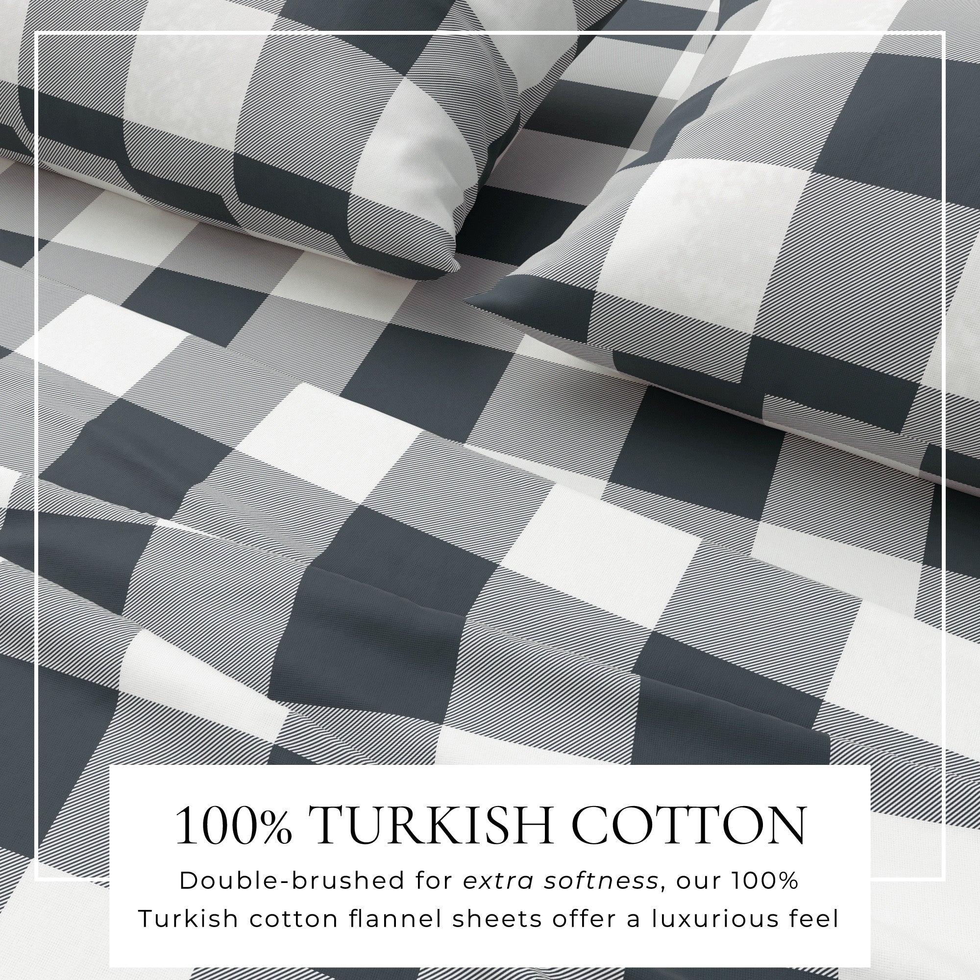 Turkish Cotton Flannel Sheet - Belle Collection - Image 14