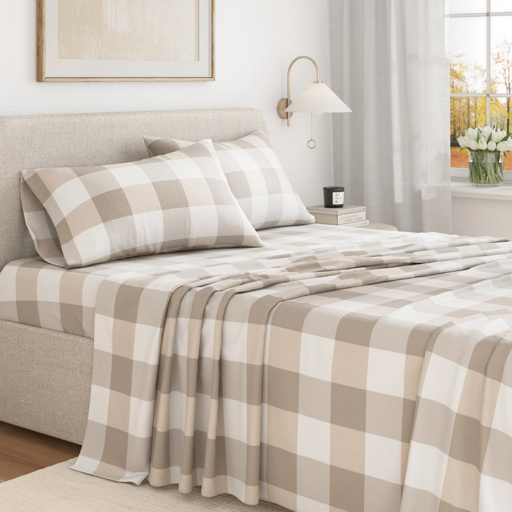 Turkish Cotton Flannel Sheet - Belle Collection - Image 5