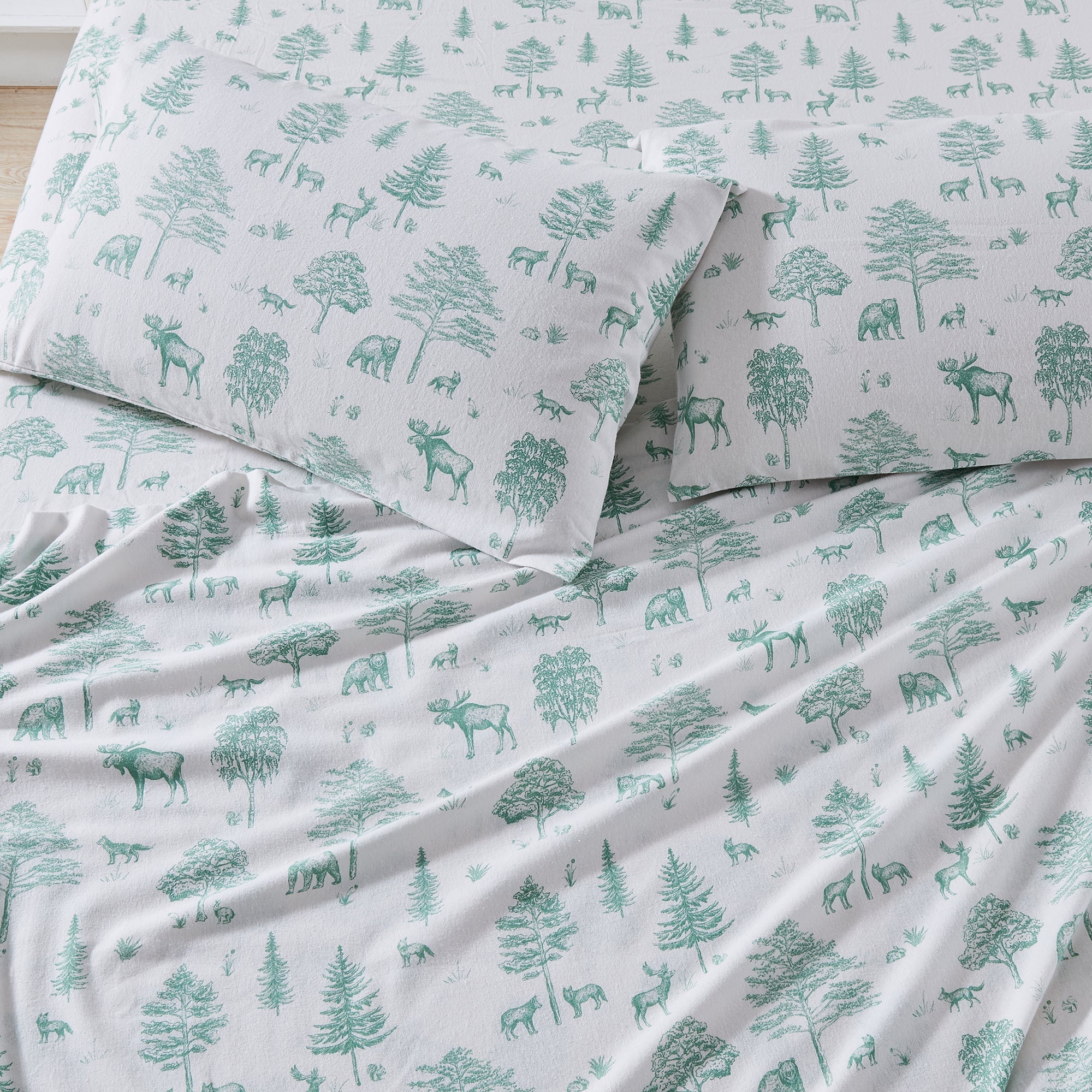 Turkish Cotton Flannel Sheet - Stratton Collection - Image 11