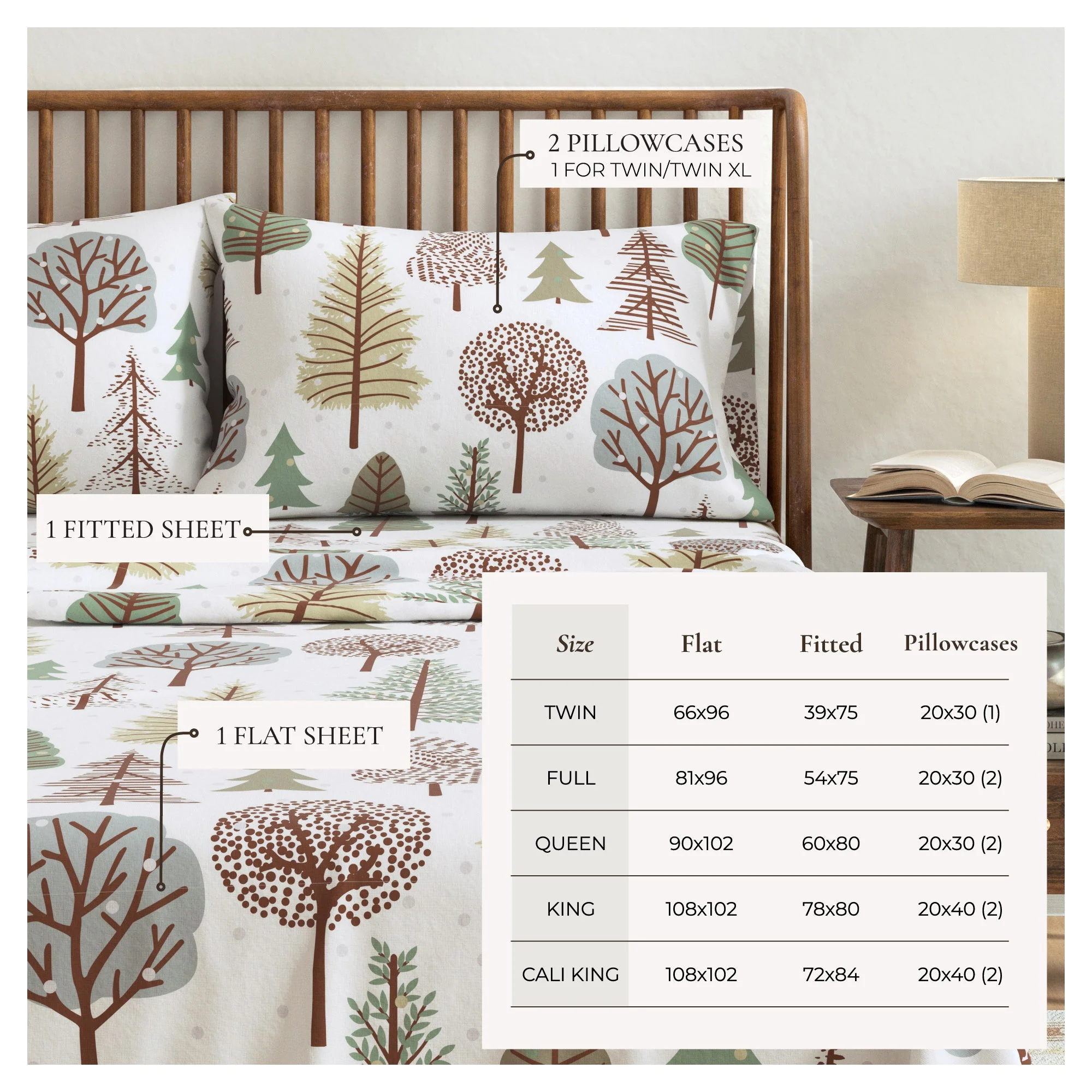 Turkish Cotton Flannel Sheet - Stratton Collection - Image 20