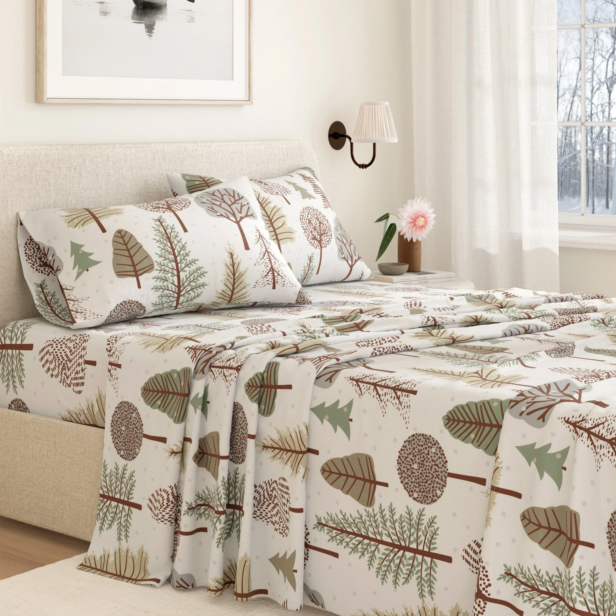 Turkish Cotton Flannel Sheet - Stratton Collection - Image 23