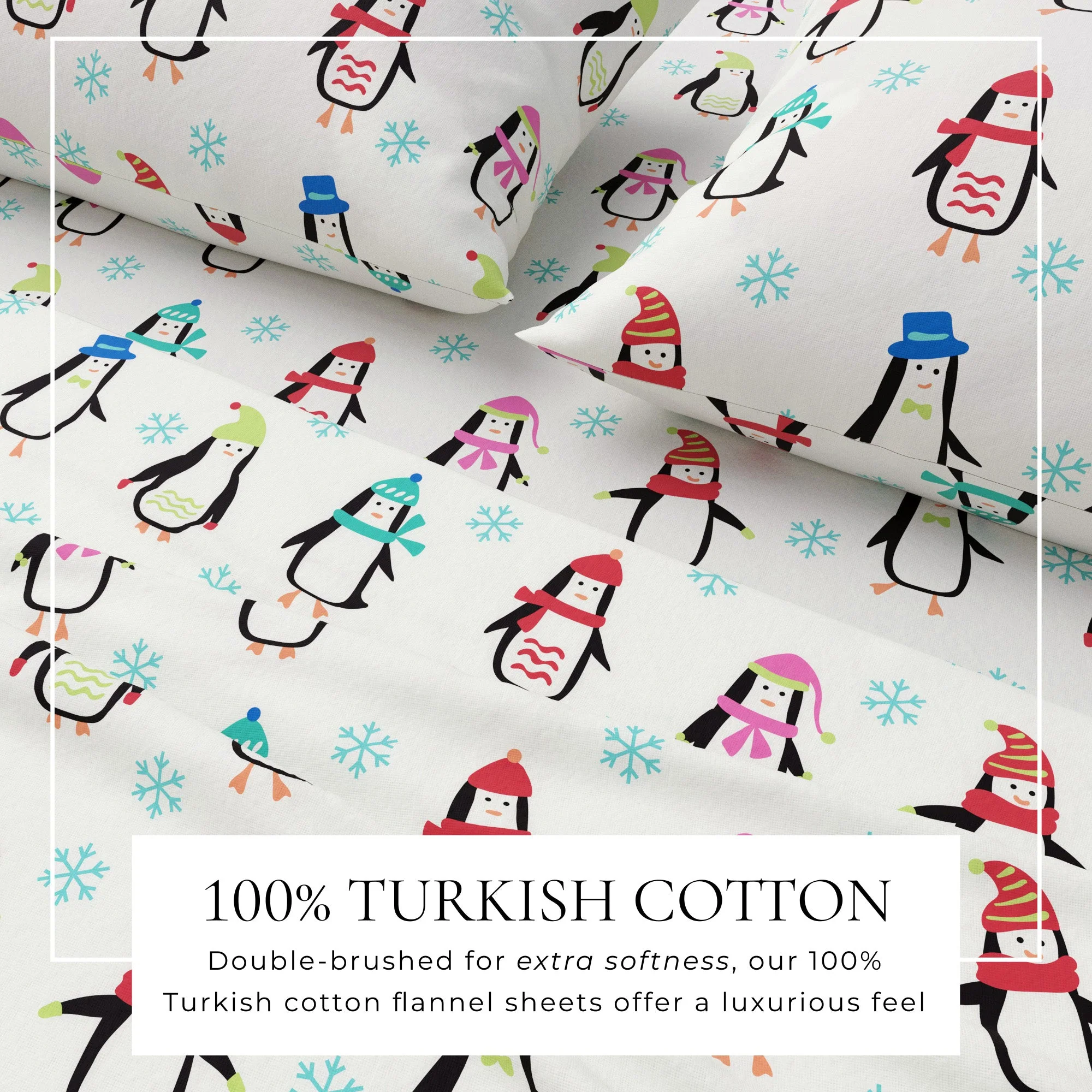Turkish Cotton Flannel Sheet - Stratton Collection - Image 55